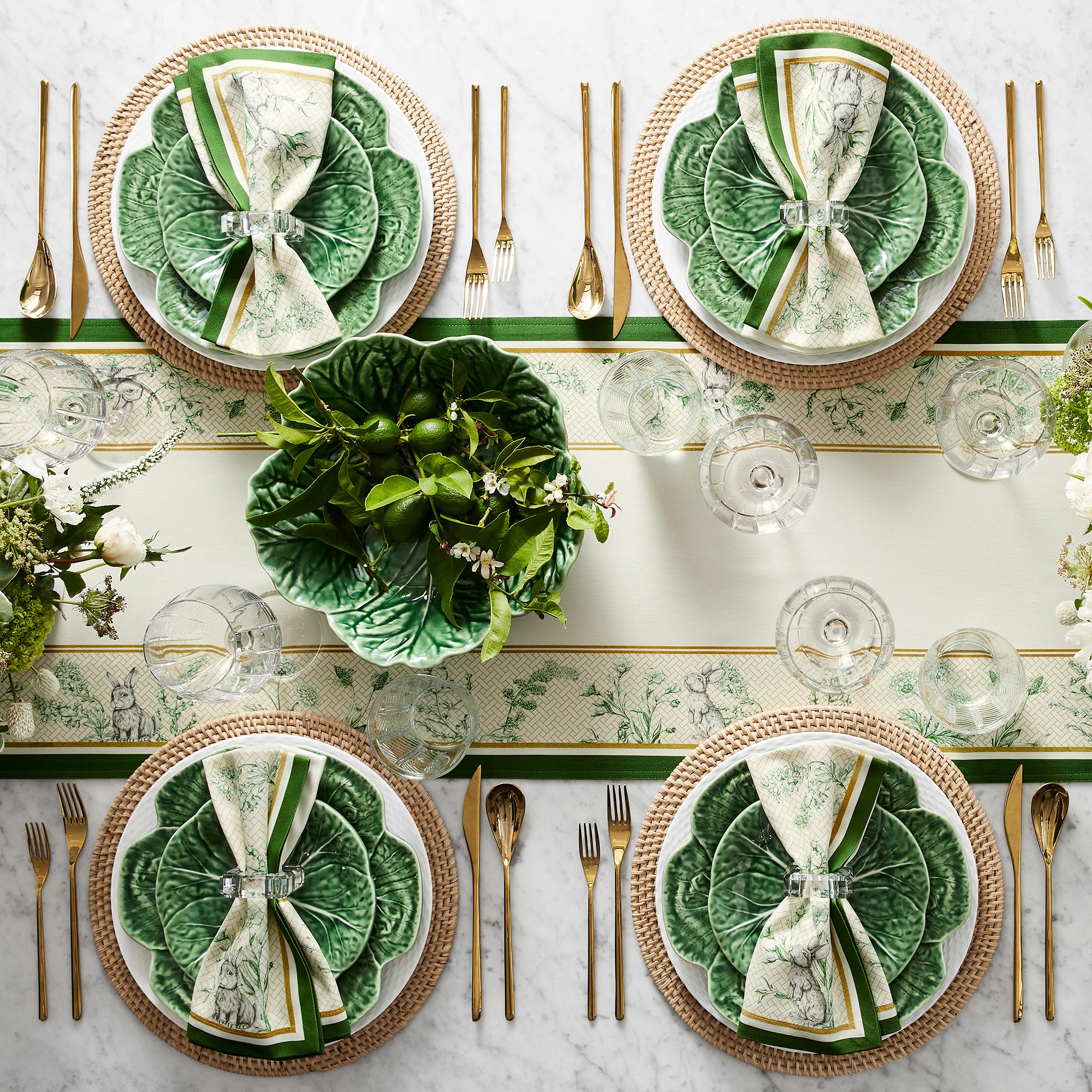 Garden Lattice Table Runner