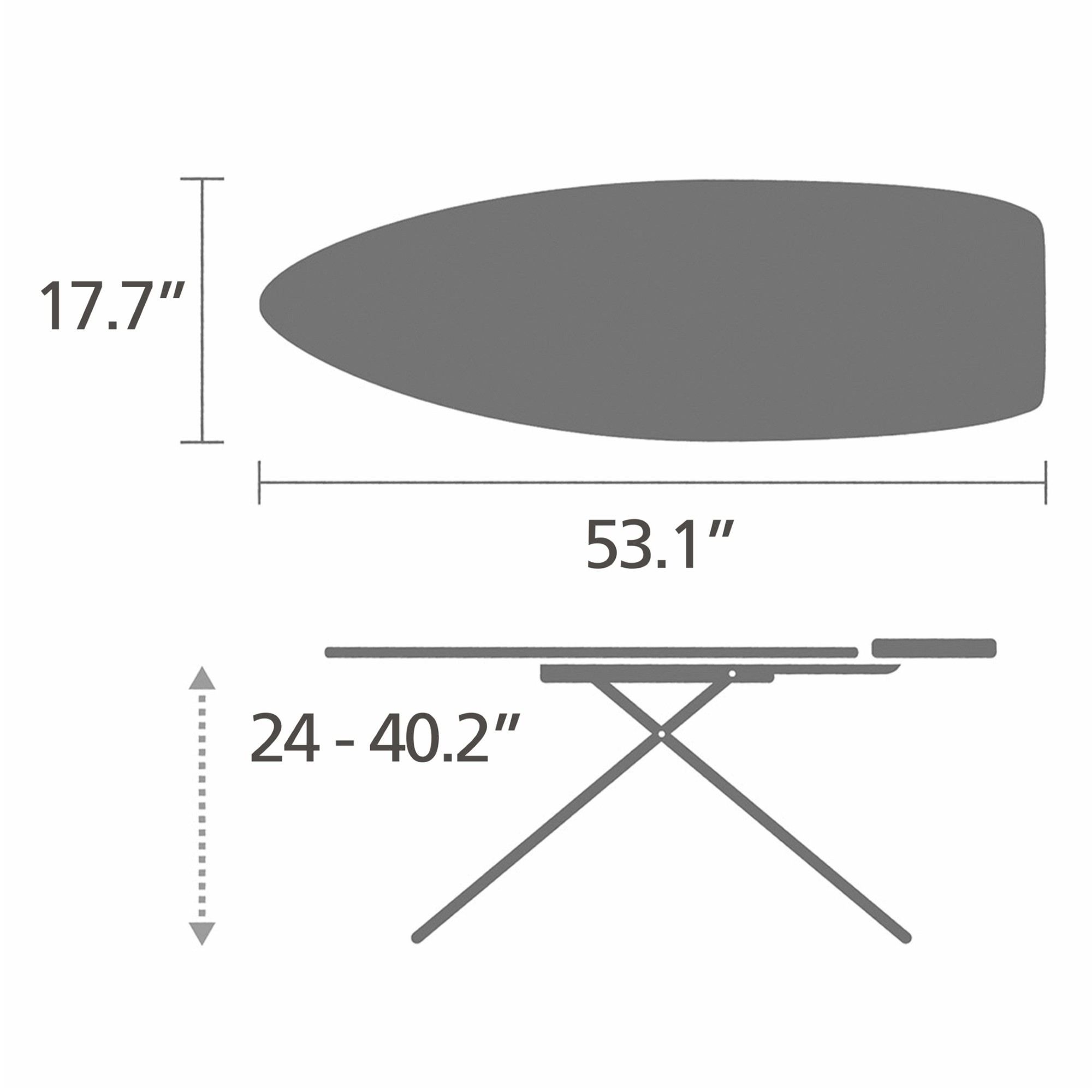 Brabantia Ironing Board with Heat Resistant Parking Zone