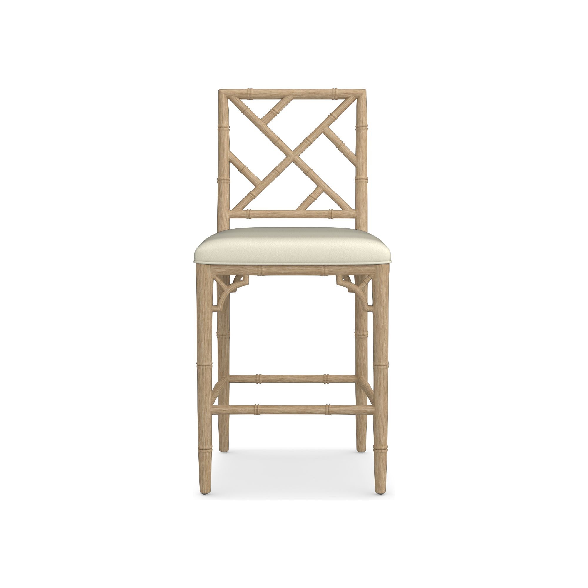 Chippendale Upholstered Bistro Counter Stool