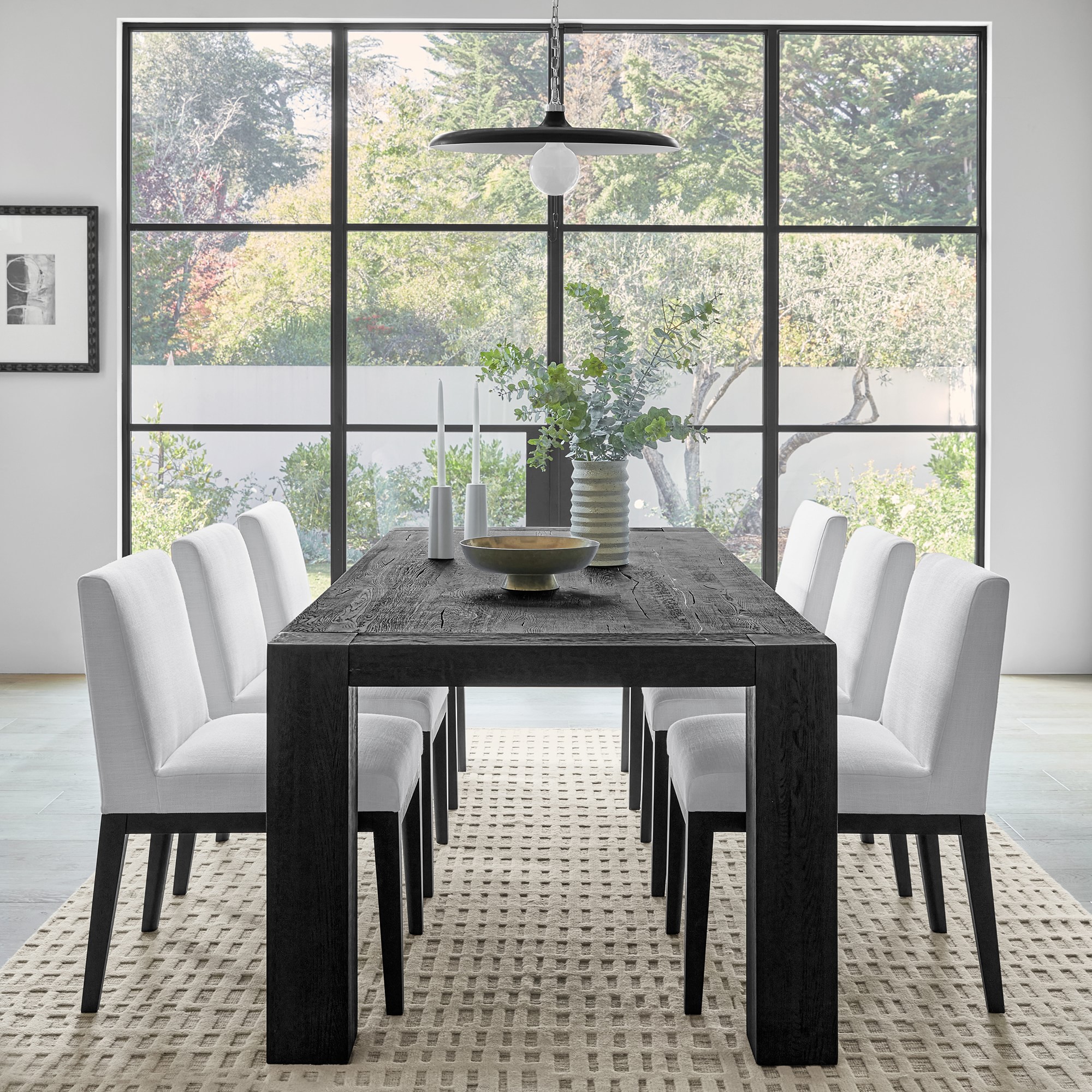 Montauk Parsons Rectangular Dining Table (82