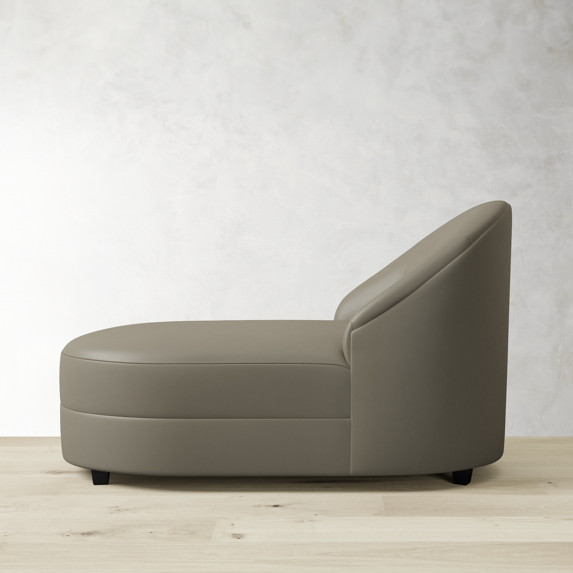 Capri Upholstered Stand Alone Chaise (60