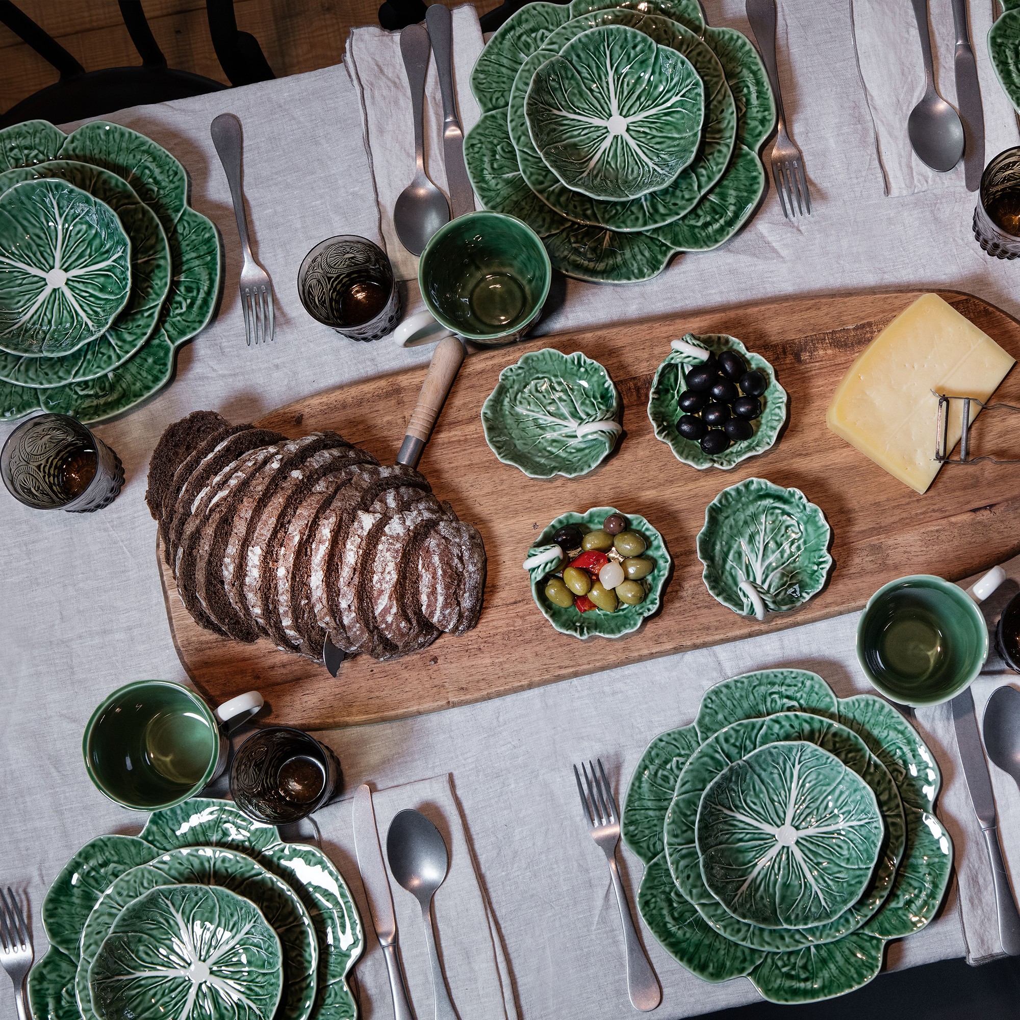 Bordallo Pinheiro Cabbage Bowls