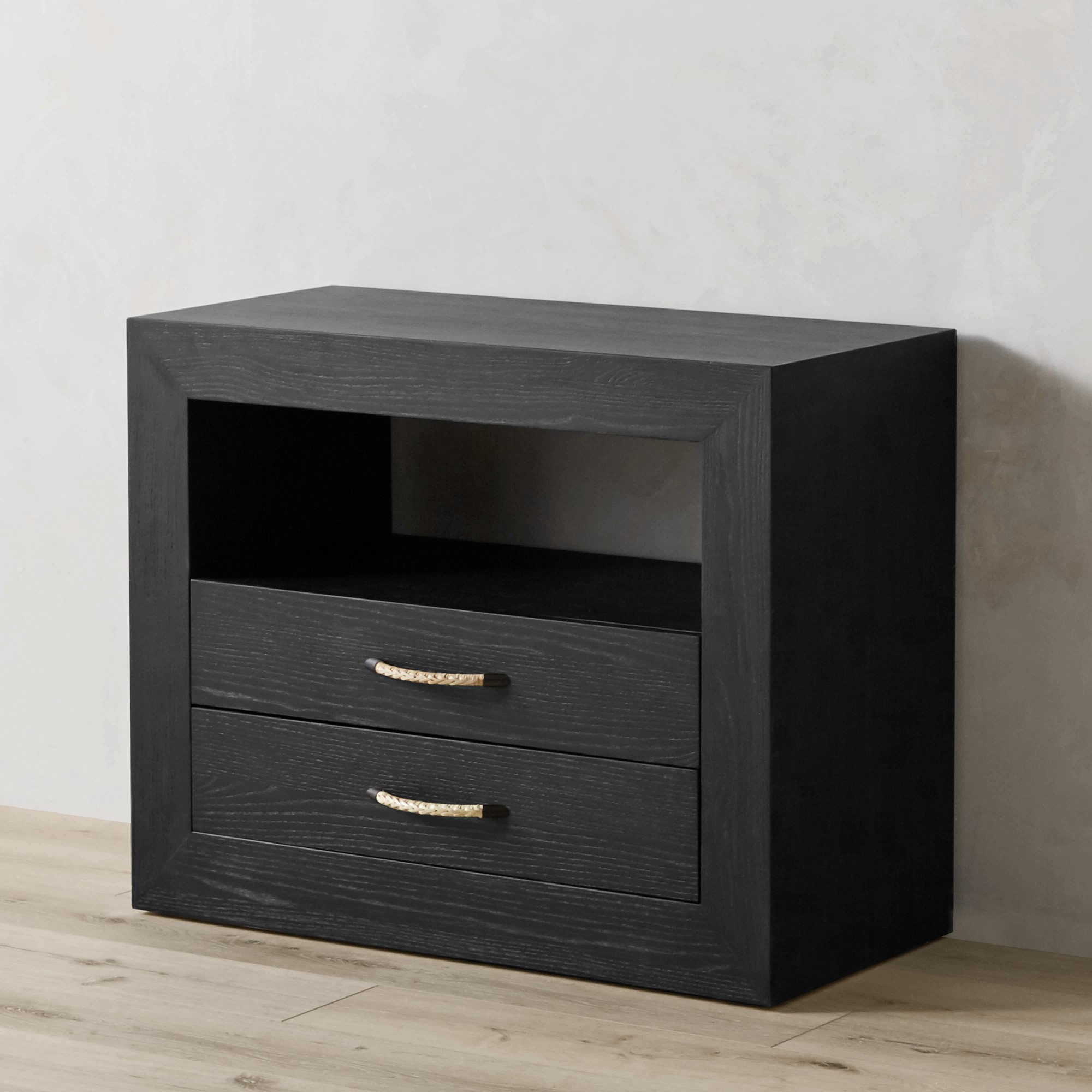 Malta 2-Drawer Nightstand (34
