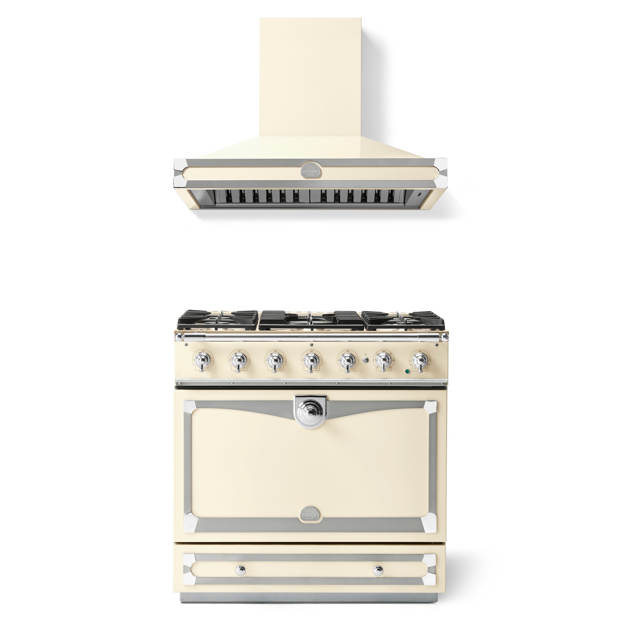 La Cornue CornuFé 90 Albertine Range & Hood