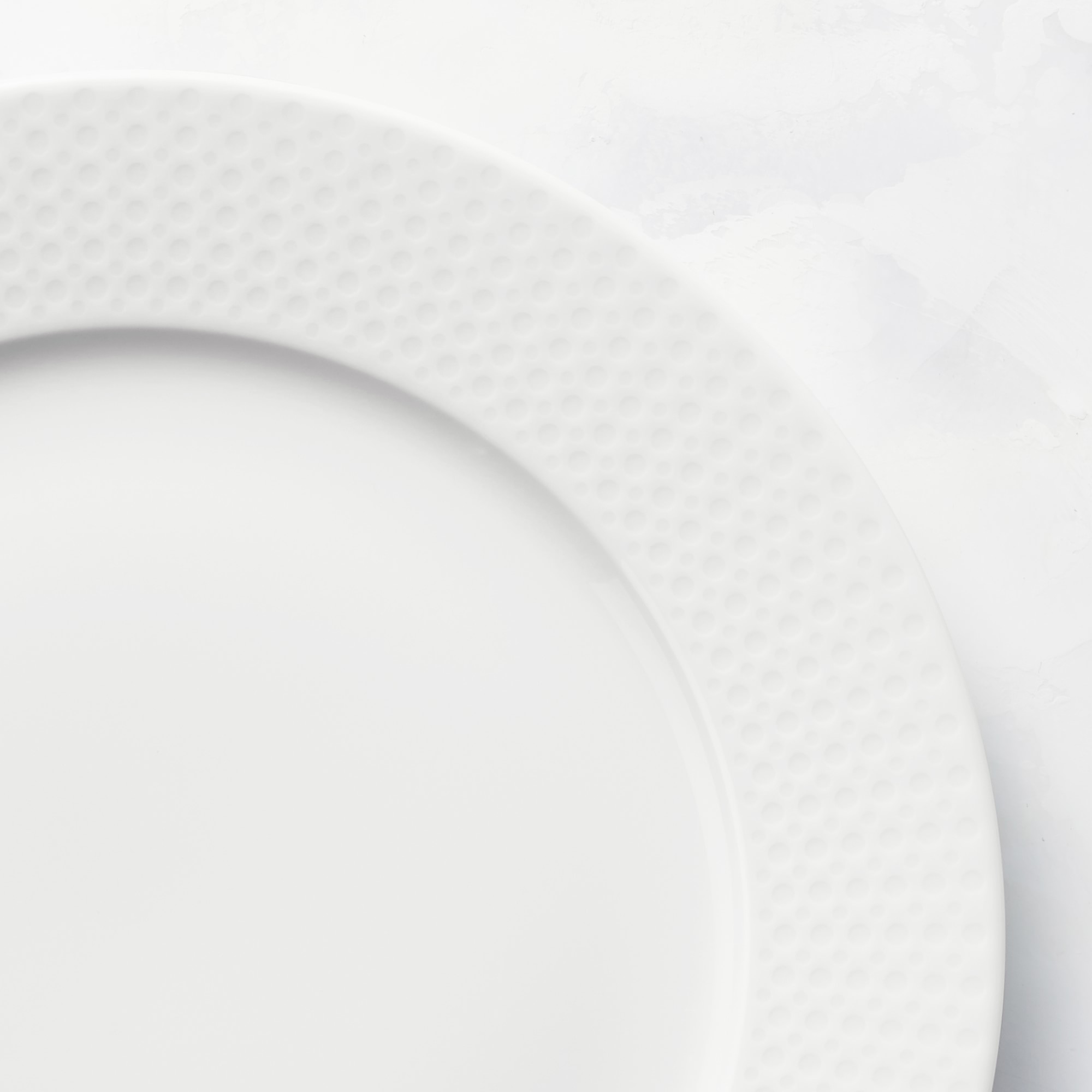 Pillivuyt Perle Porcelain Bread & Butter Plates, Set of 4