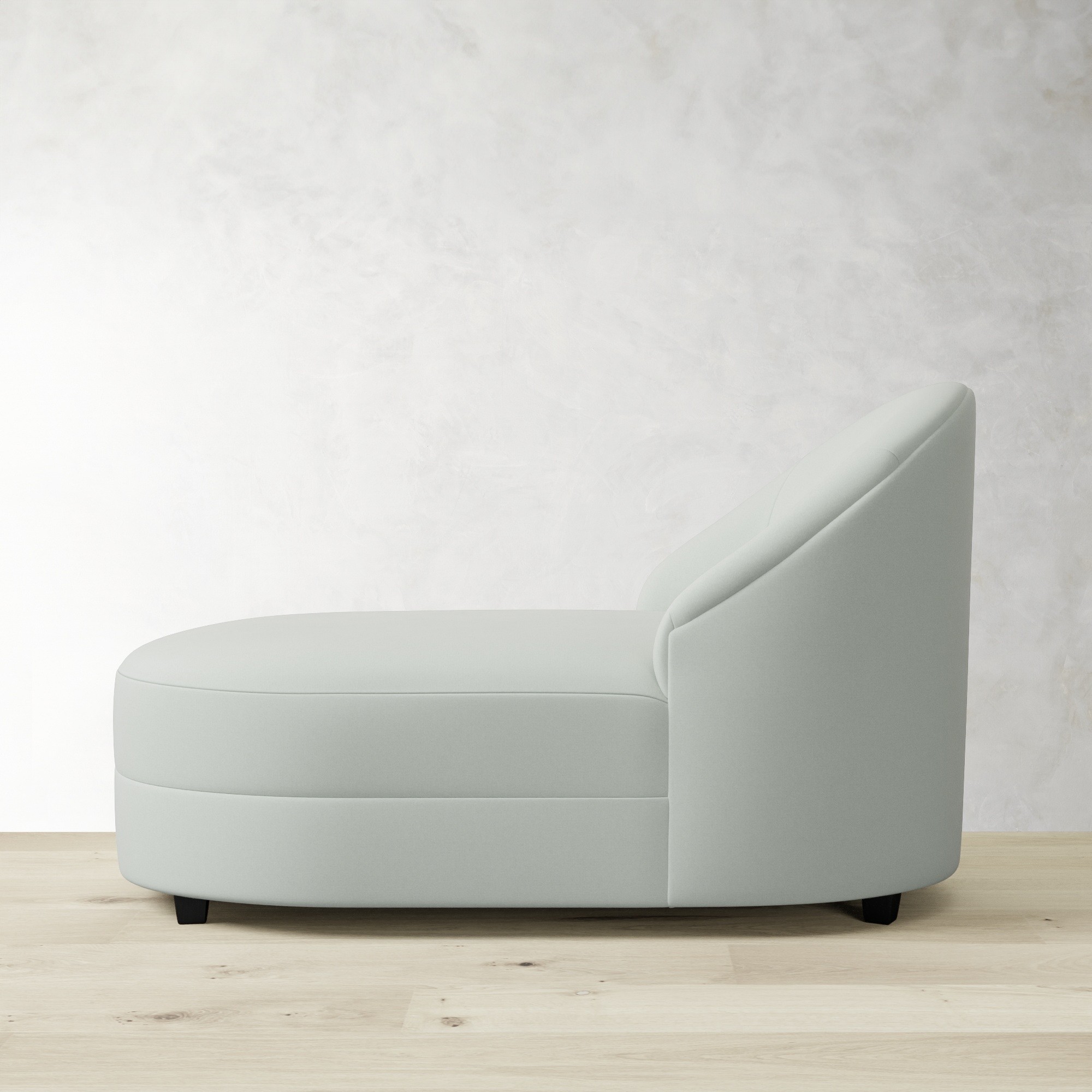 Capri Upholstered Stand Alone Chaise (60