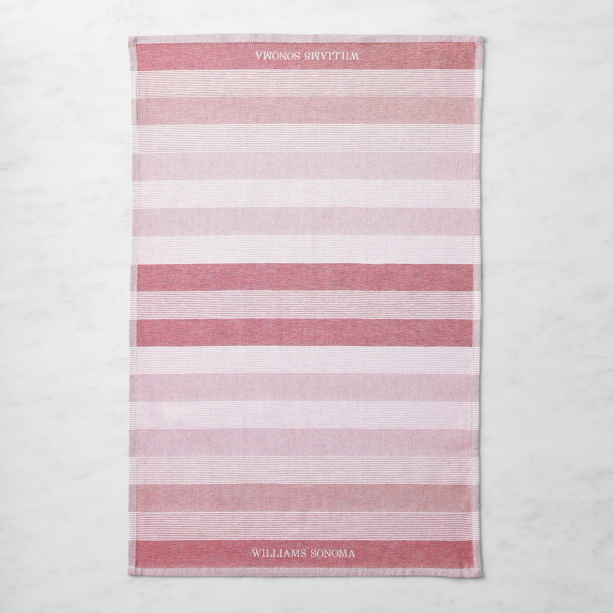 Williams Sonoma Logo Stripe Towels, Set of 4