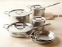 All-Clad D5® Brushed Stainless-Steel 10-Piece Cookware Set