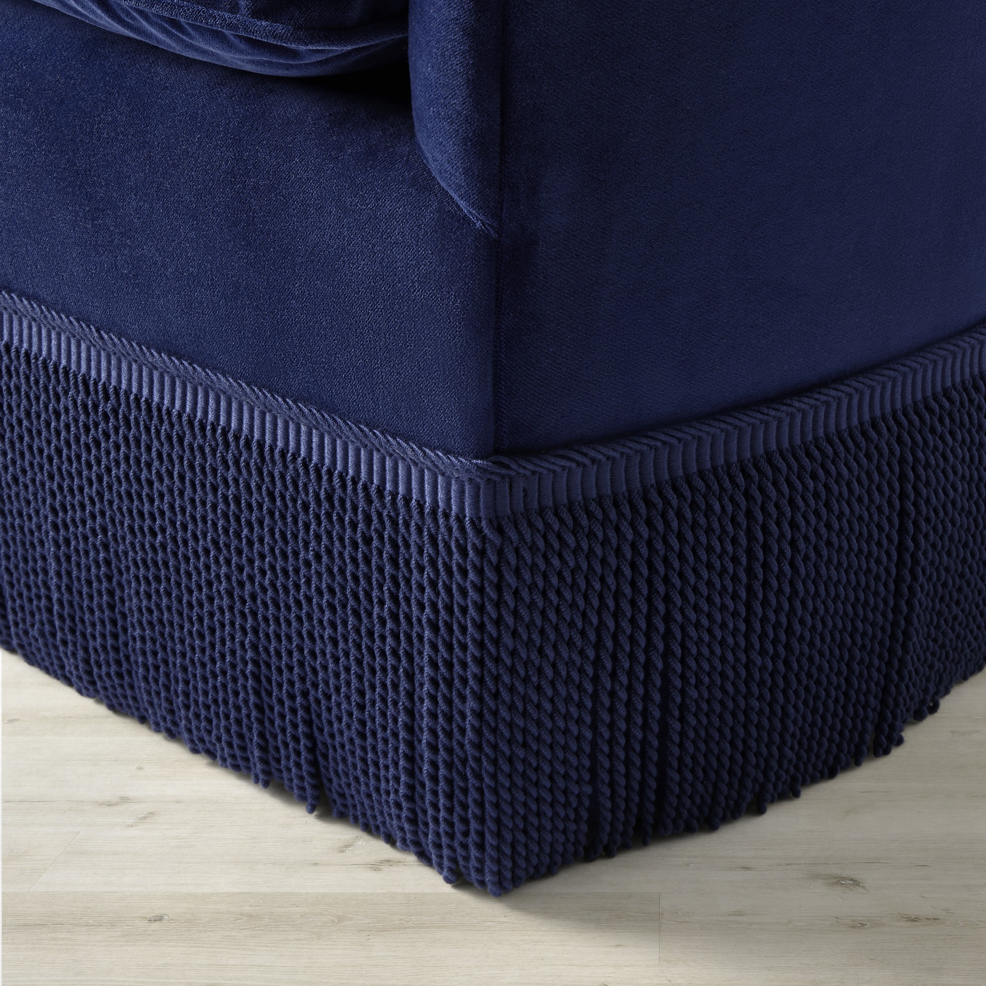Camile Sofa with Samuel & Sons Fringe (76