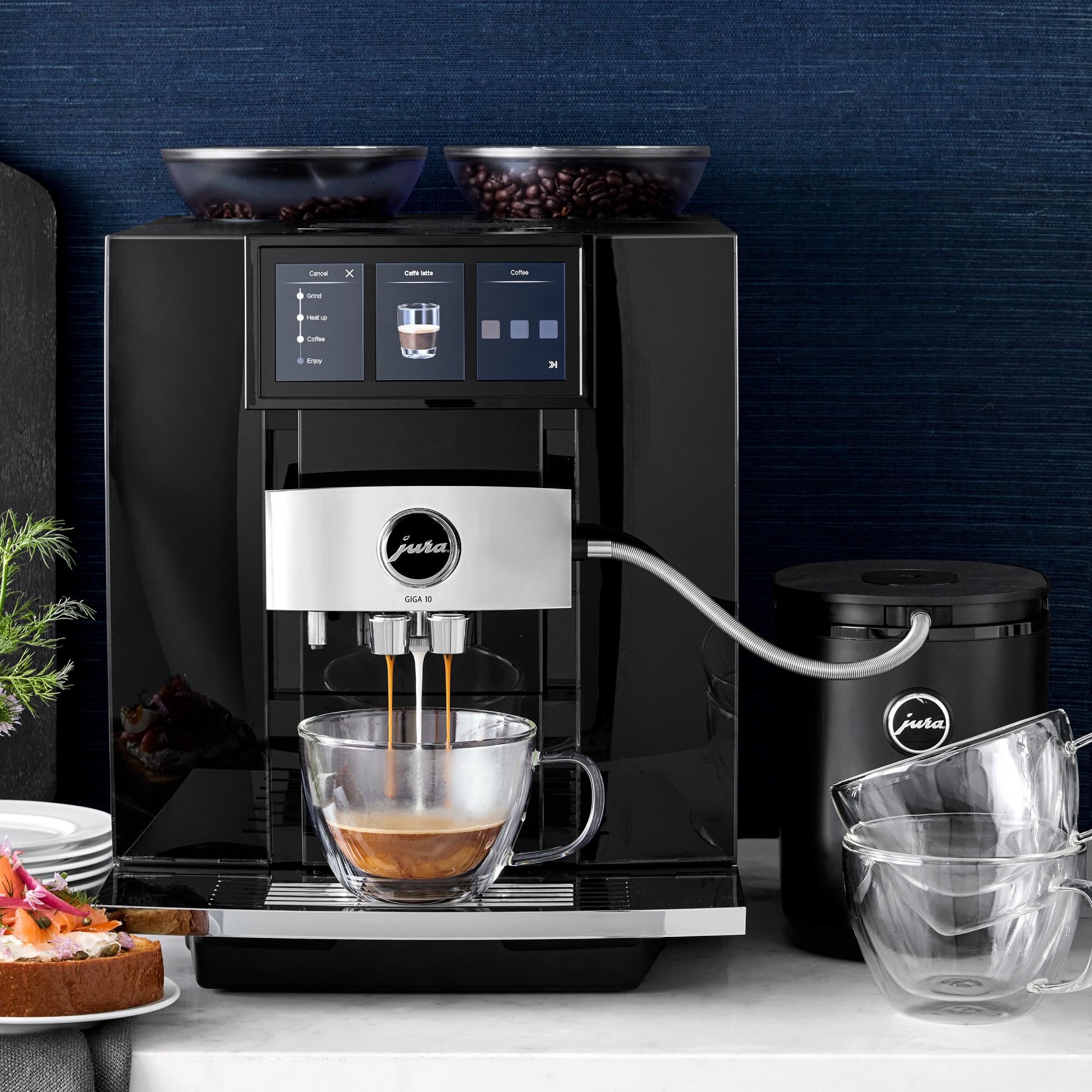 JURA GIGA 10 Fully Automatic Espresso Machine with Cold Brew