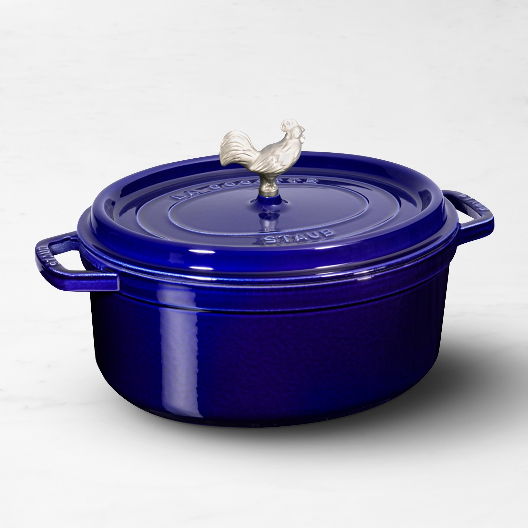 Staub Enameled Cast Iron Oval Dutch Oven