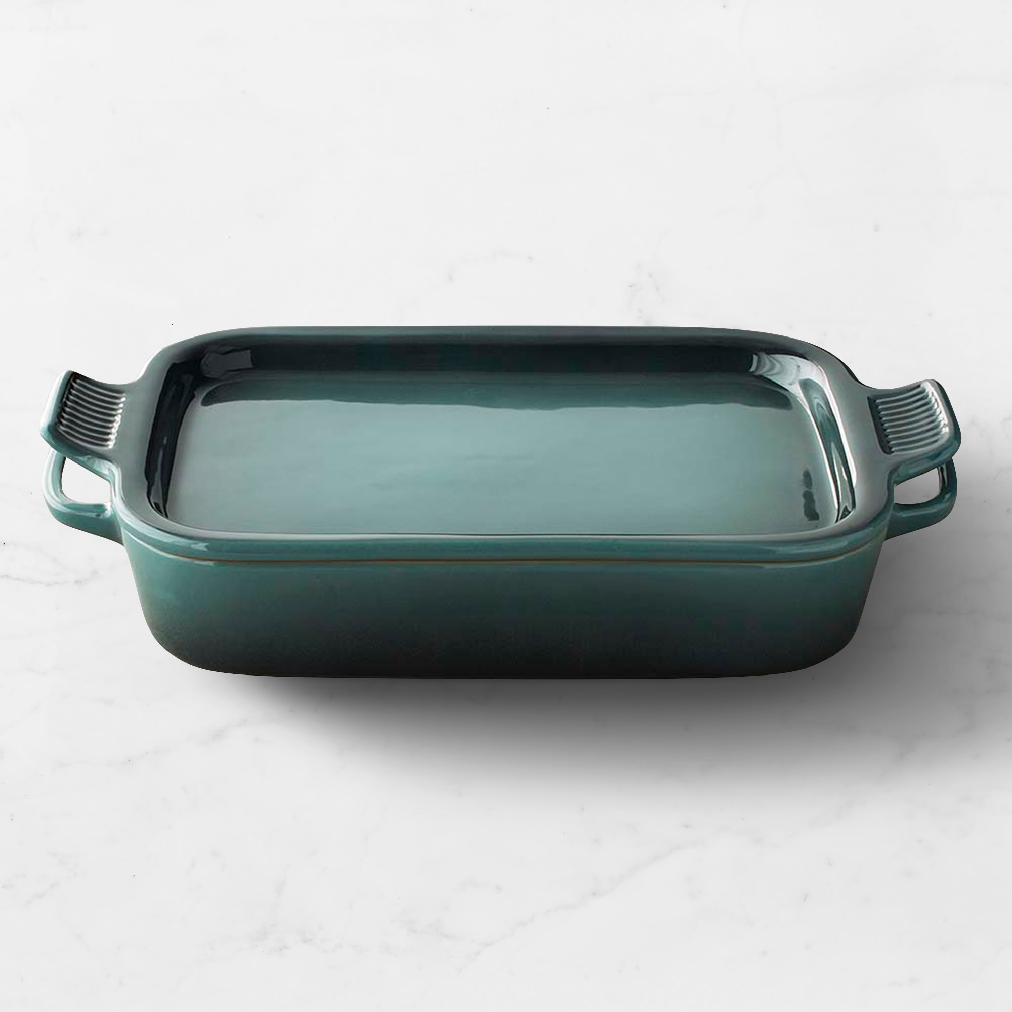 Le Creuset Stoneware Rectangular Baker with Platter Lid, 2 3/4 Qt.