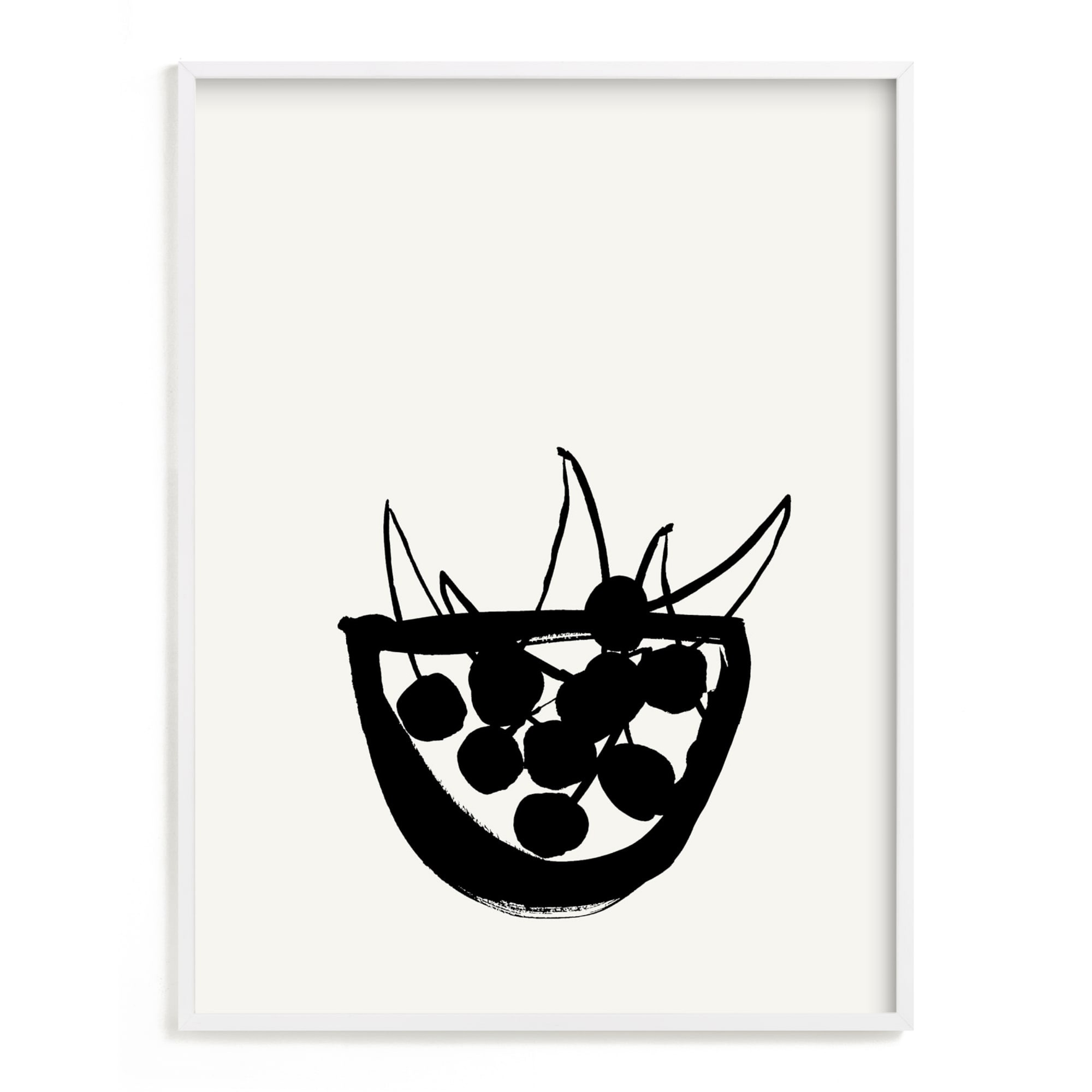 Life is a Bowl of Cherries Limited Edition Kitchen Art by Minted