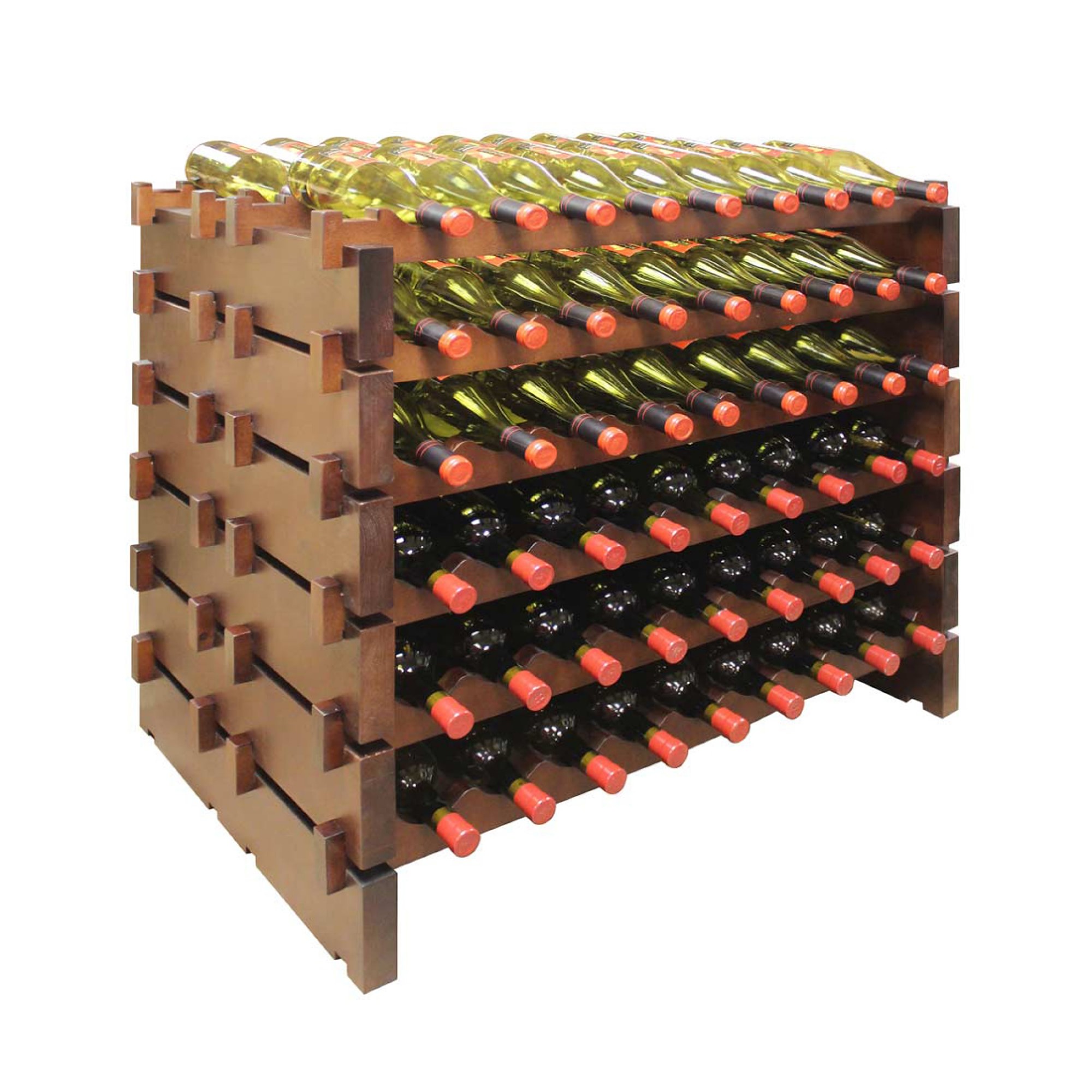 Williams Sonoma Walnut Wine Rack