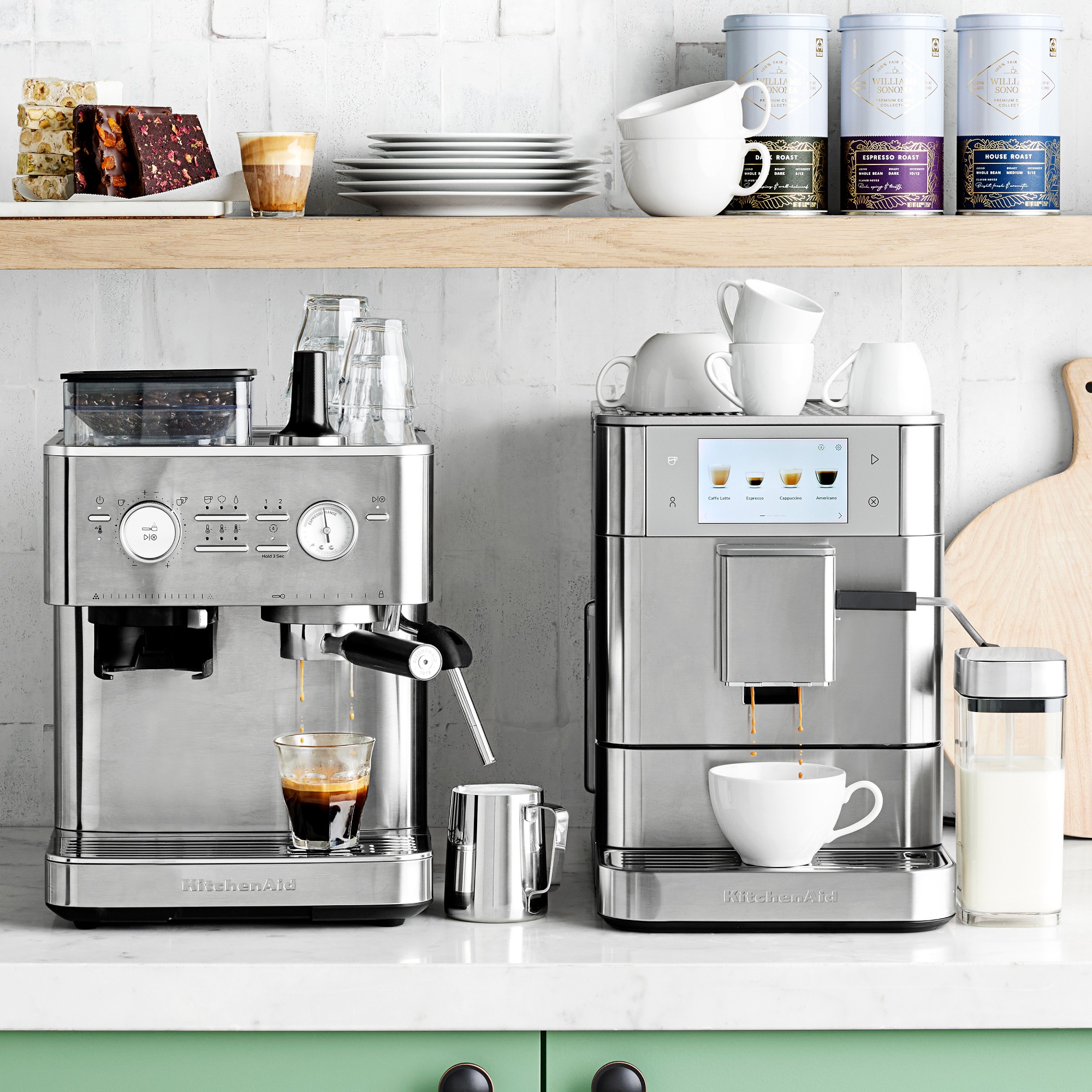 KitchenAid® Fully Automatic Espresso Machine KF8