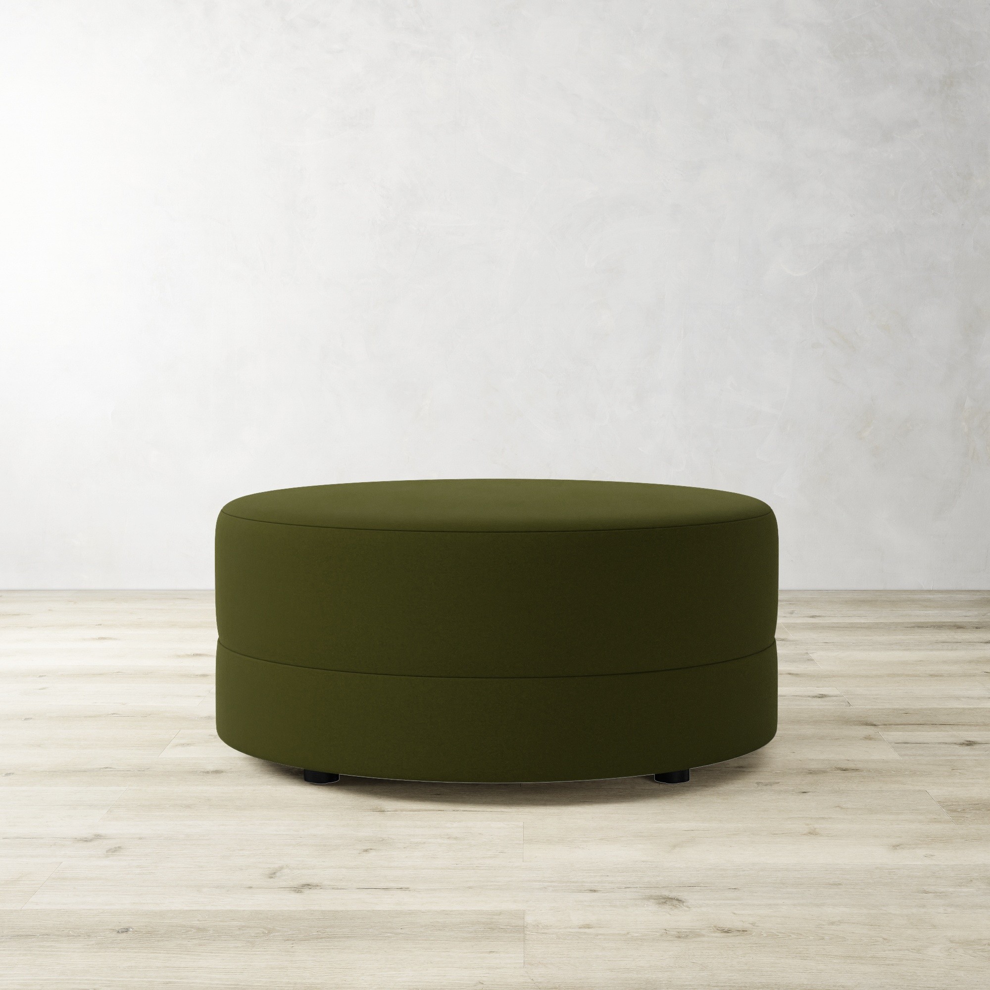 Capri Round Coffee Table Ottoman (36