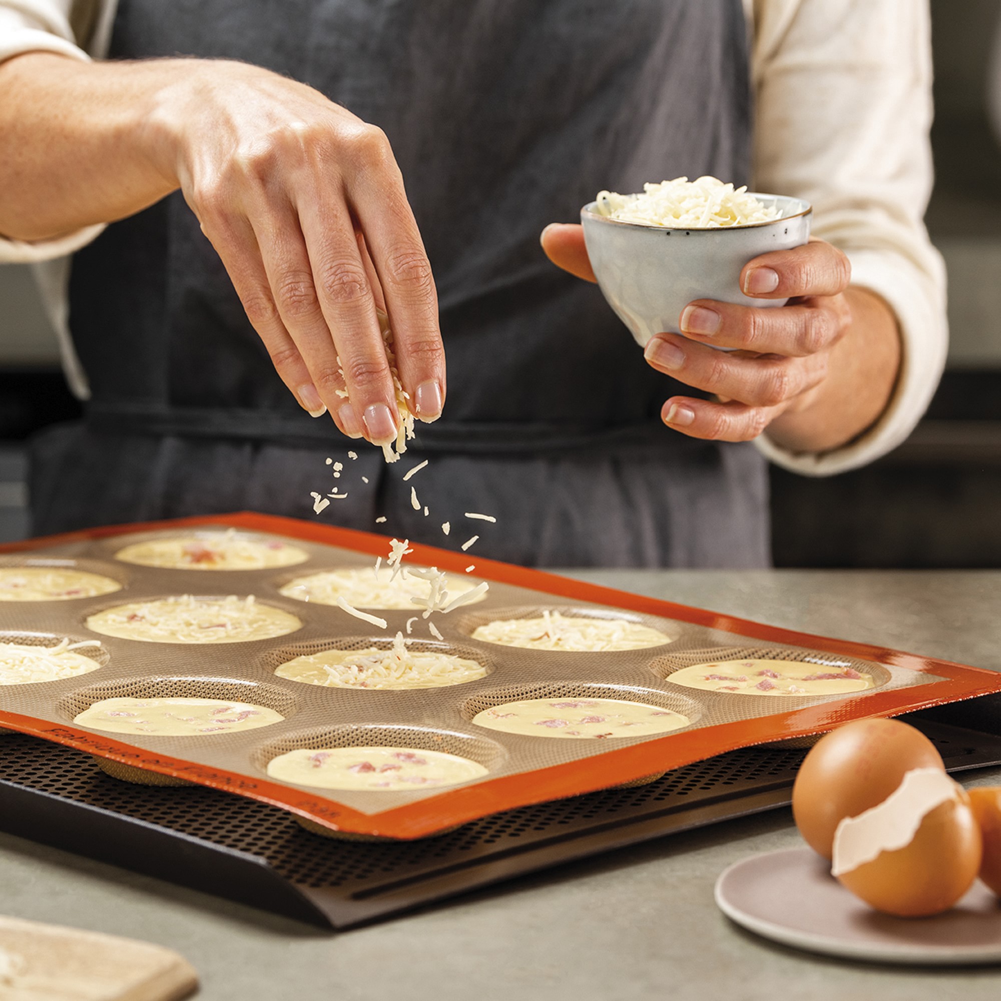 Silpat Nonstick Silicone Perfect Tartelettes Pan