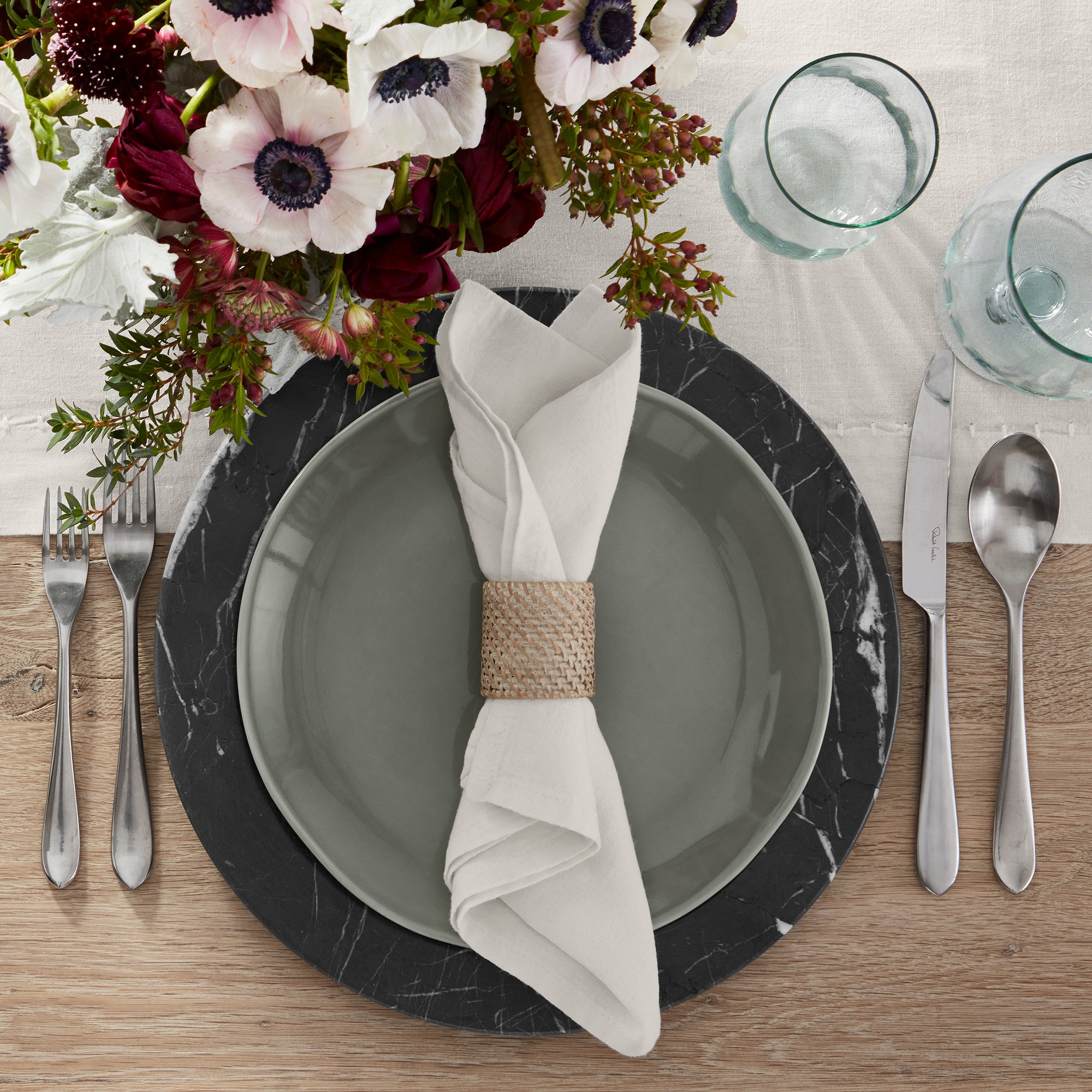 Italian Washed Linen Table Runner