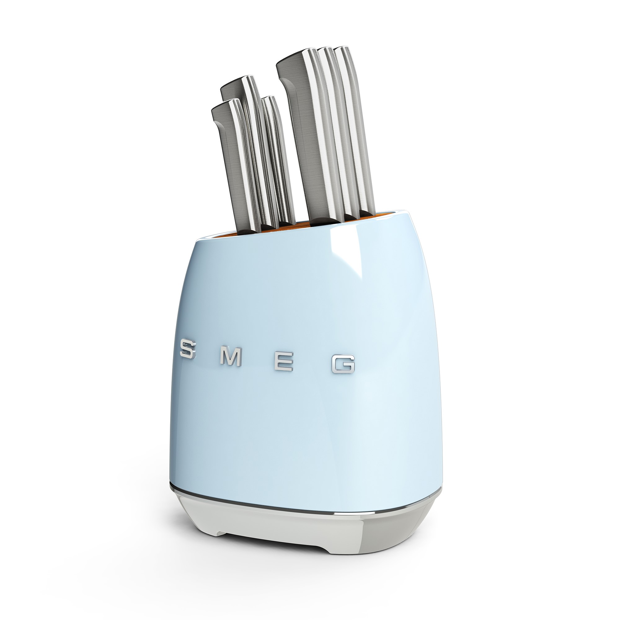 SMEG Knife Block, Set of 6