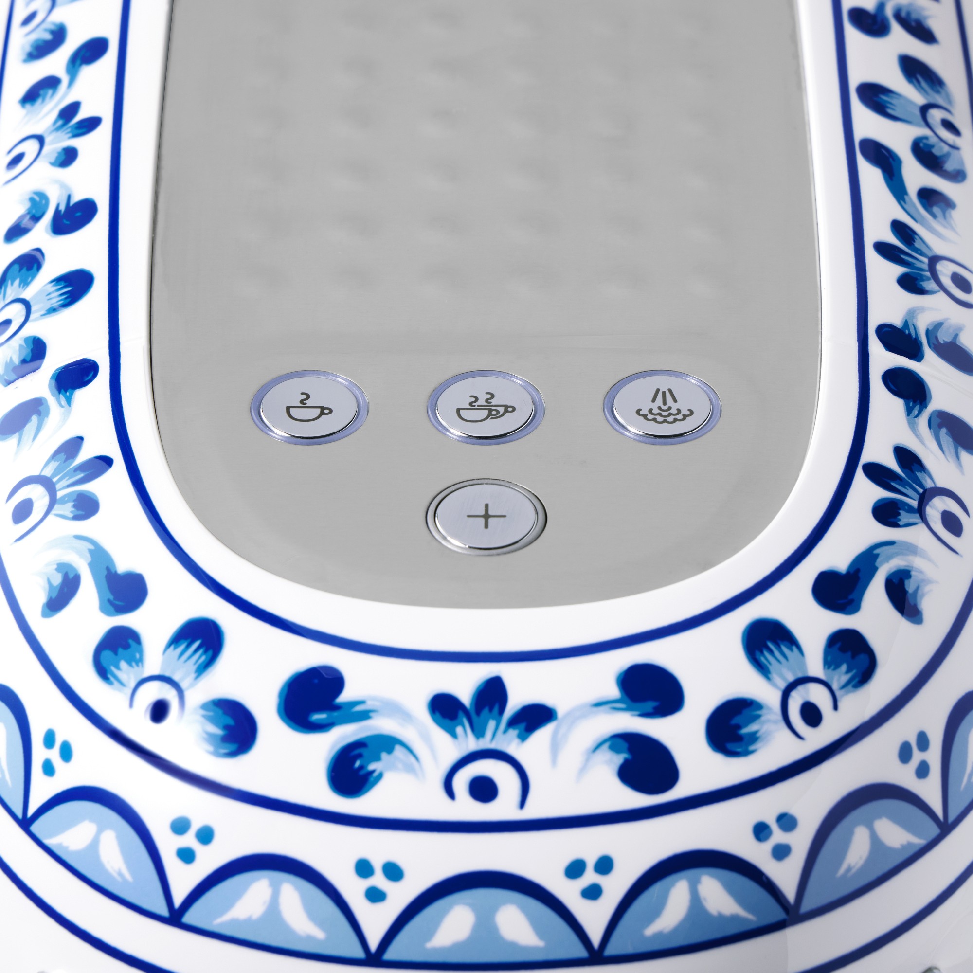 SMEG Dolce & Gabbana Manual Espresso Machine, Blu Mediterraneo