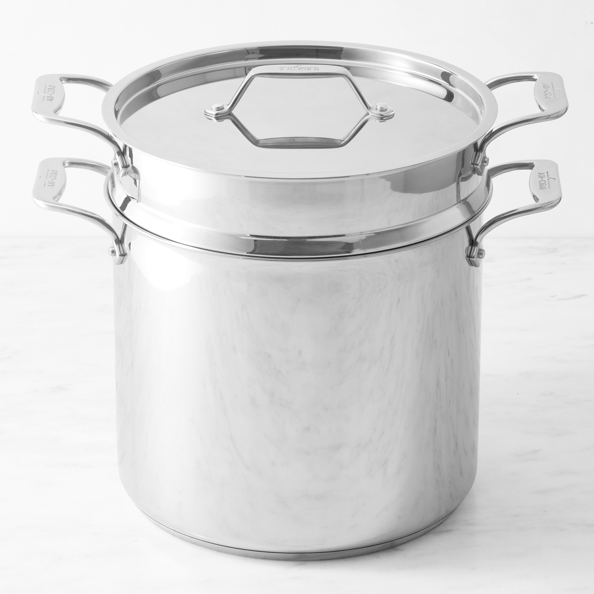 All-Clad Simply Strain Stainless-Steel Multipot