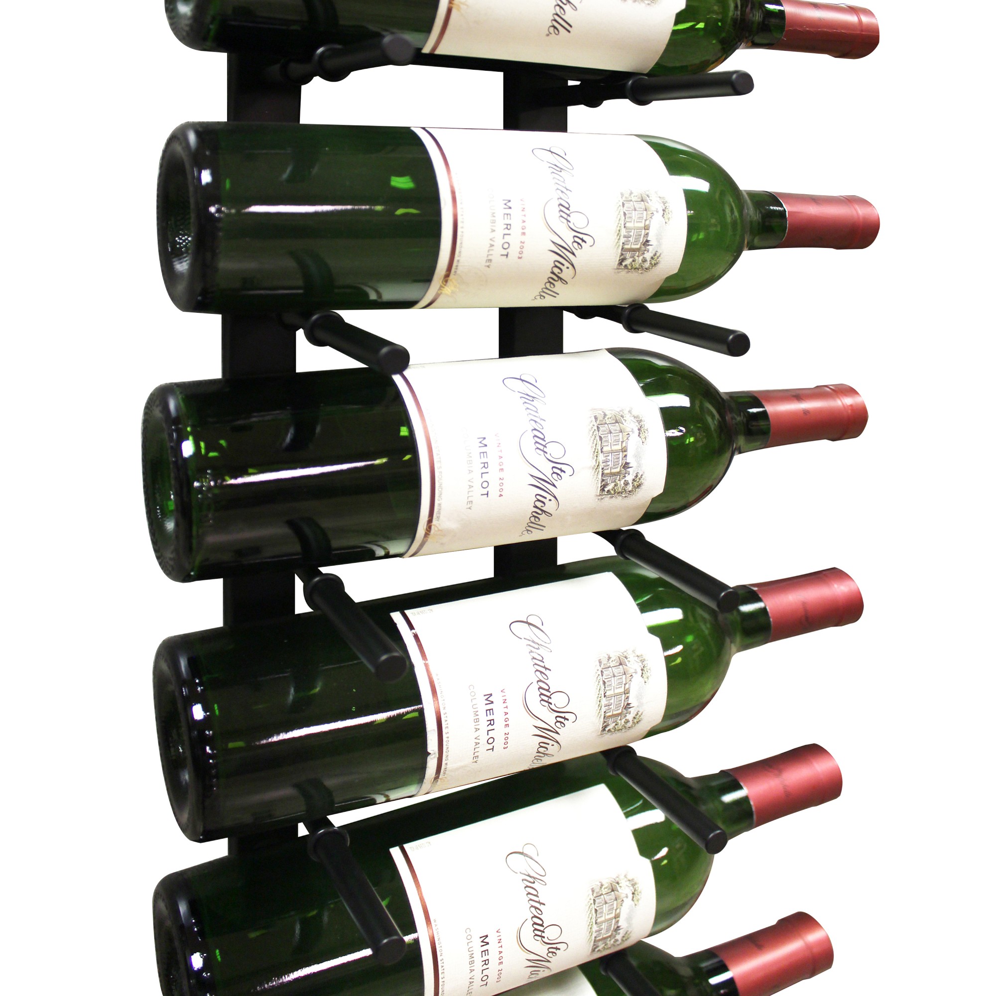 Vinotemp 9-Bottle Modern Peg Wine Rack