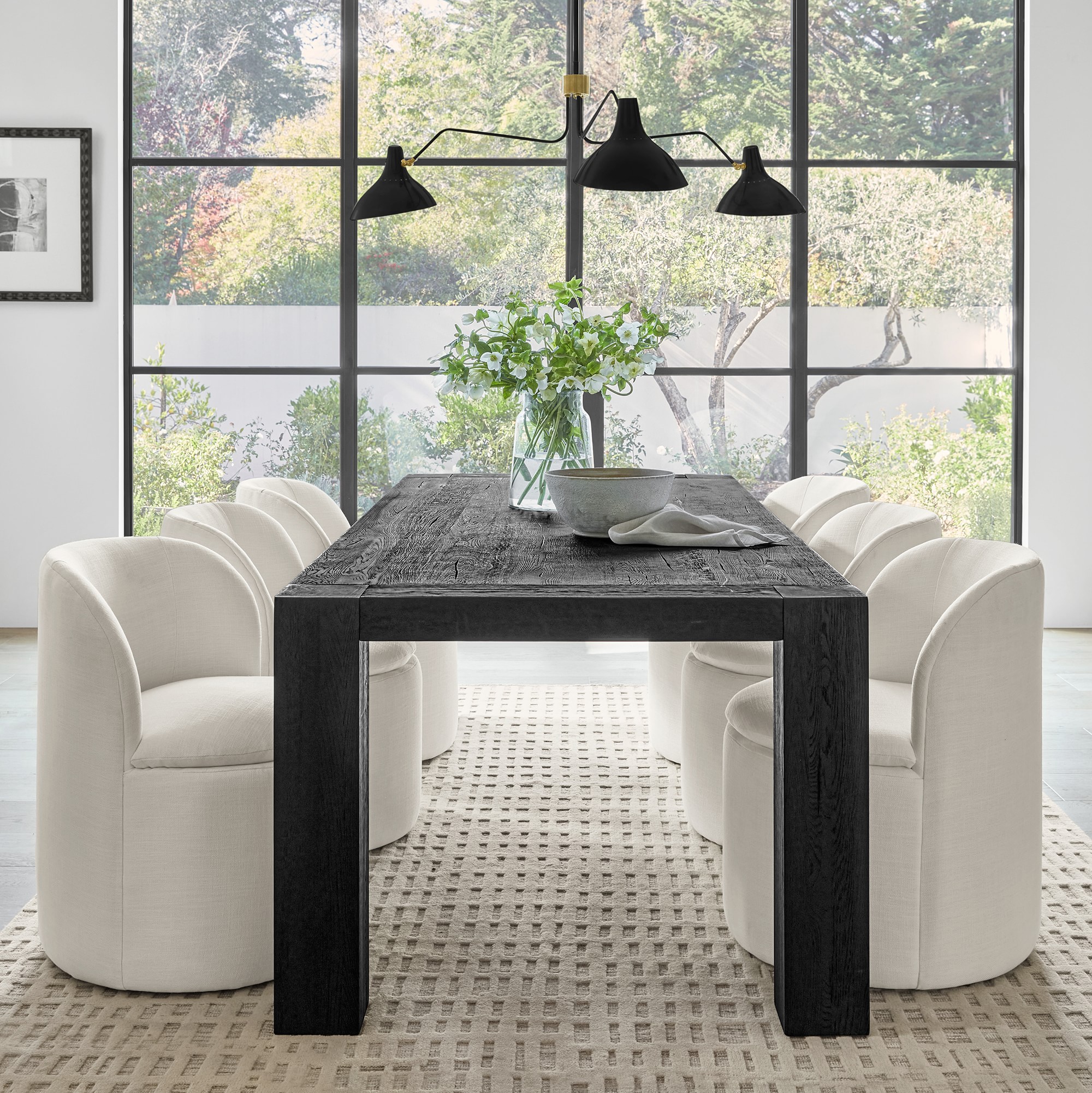 Montauk Parsons Rectangular Dining Table (82