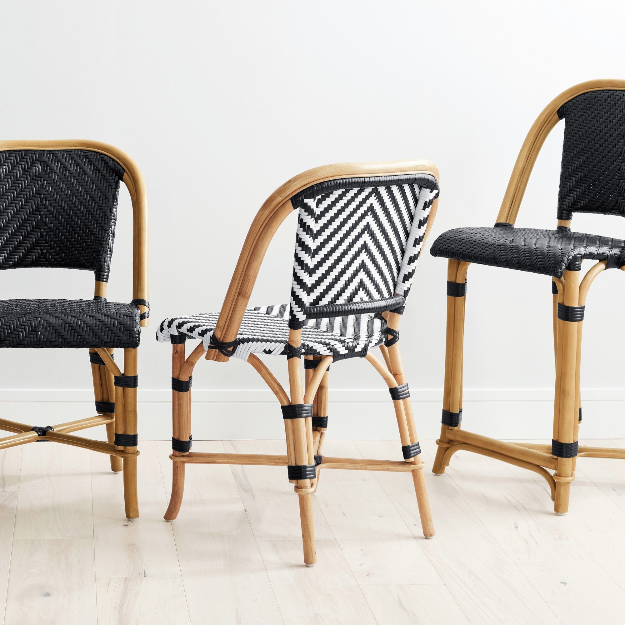 Parisian Bistro Woven Side Chair