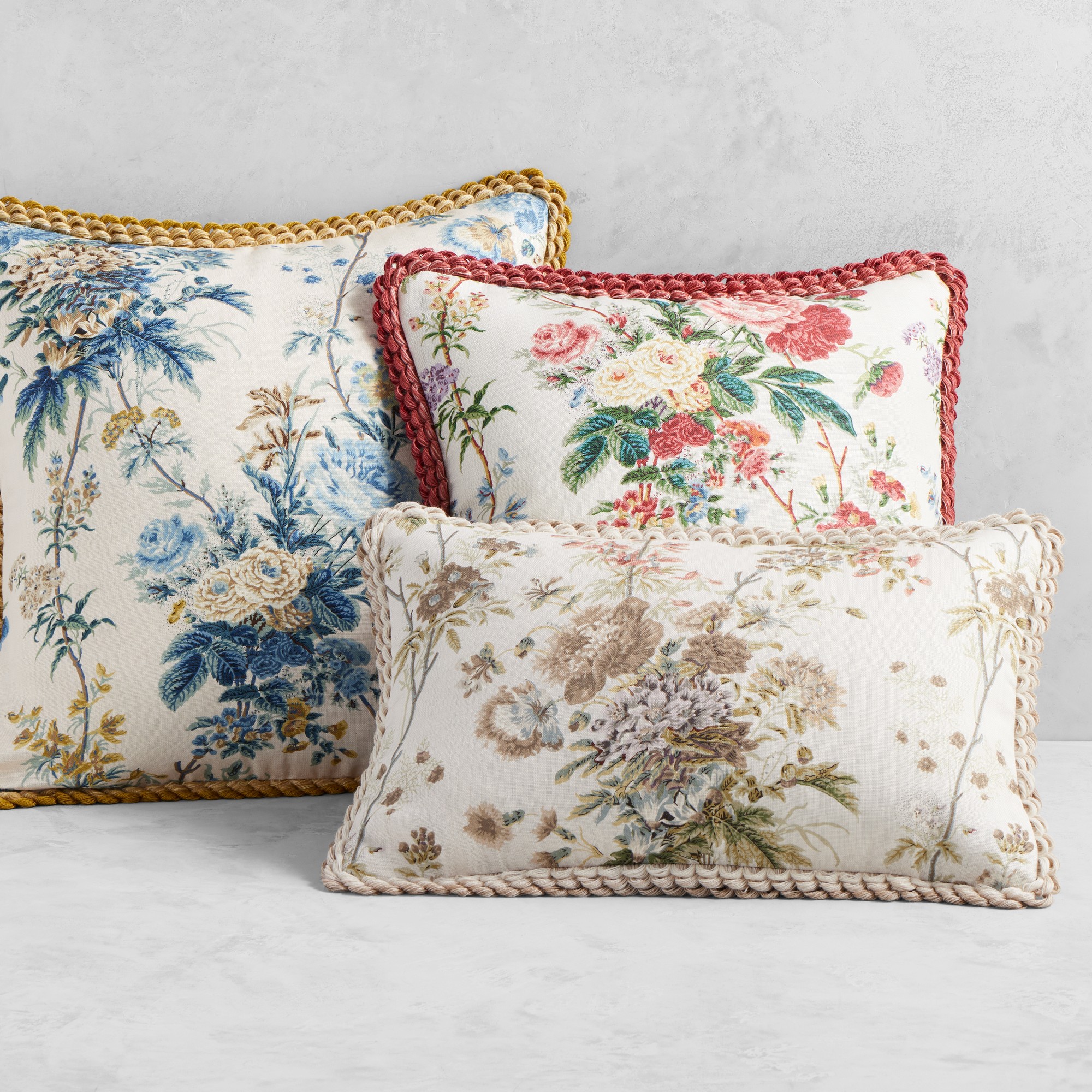 Sanderson x Giles Deacon Lakeland Paradis Pillow Cover