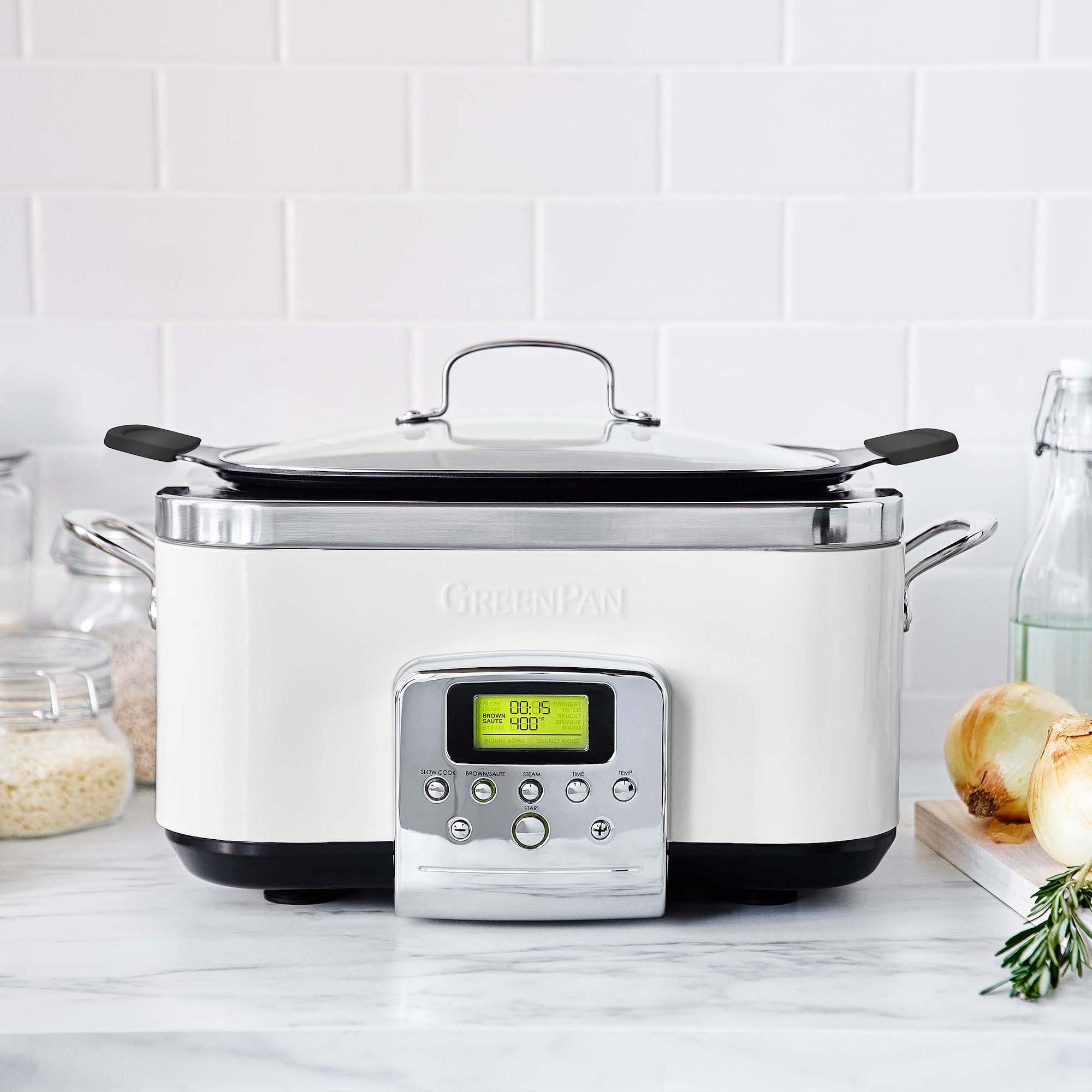 GreenPan™ Elite Slow Cooker, 6-Qt.