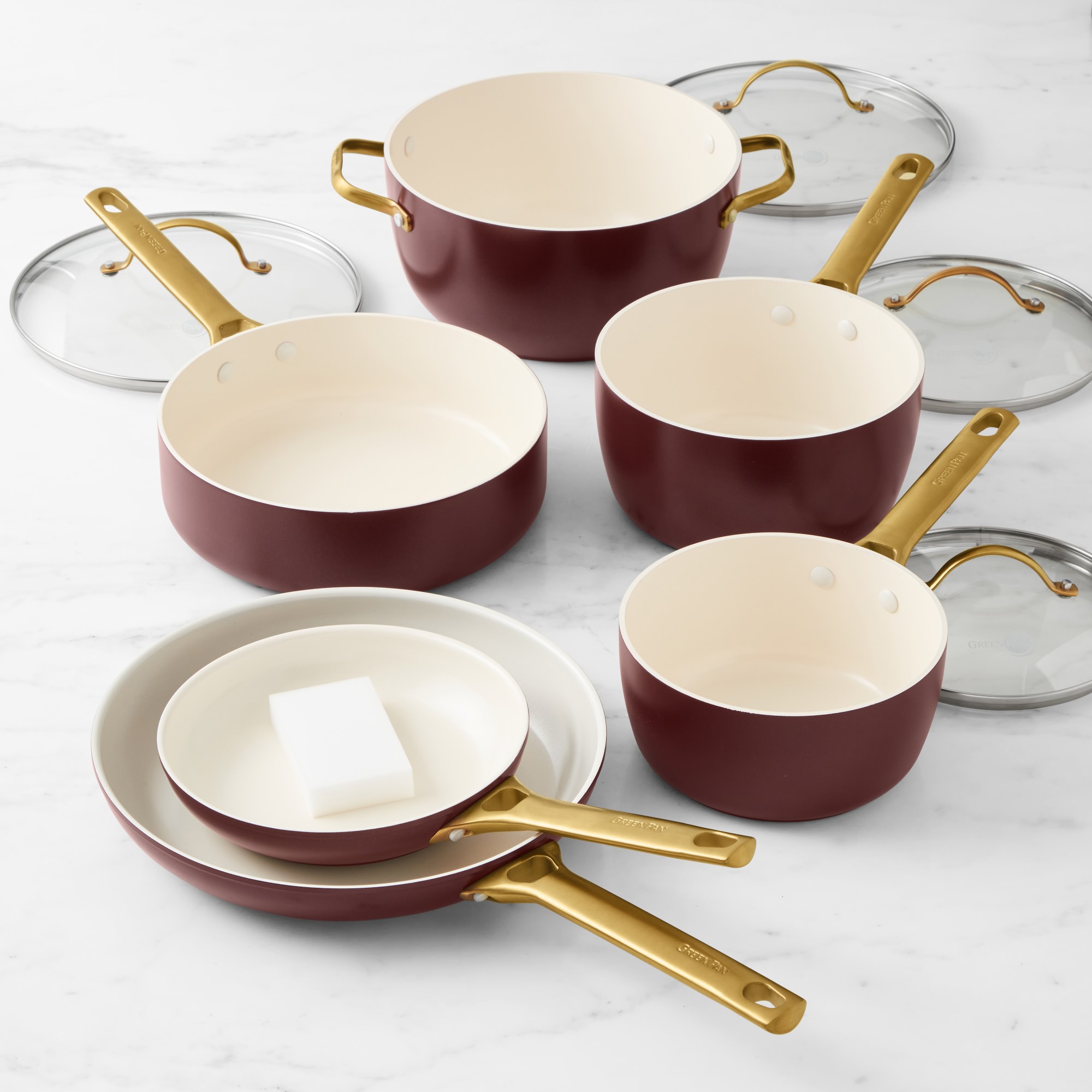 GreenPan™ Reserve Ceramic Nonstick 10-Piece Cookware Set