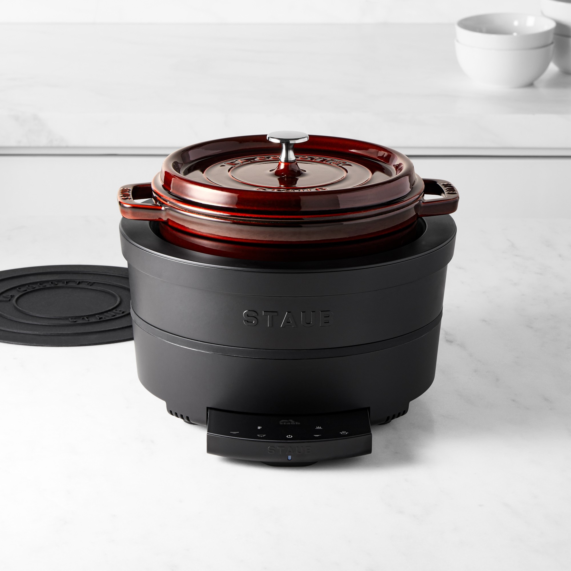 Staub Induction Multi-Cooker with Staub Round Oven