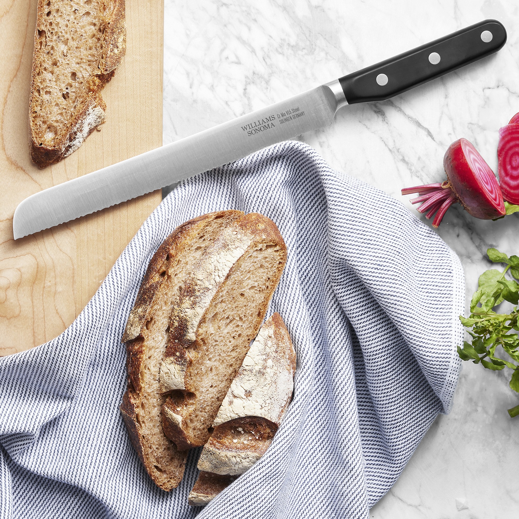Williams Sonoma Elite Serrated Bread Knife, 8