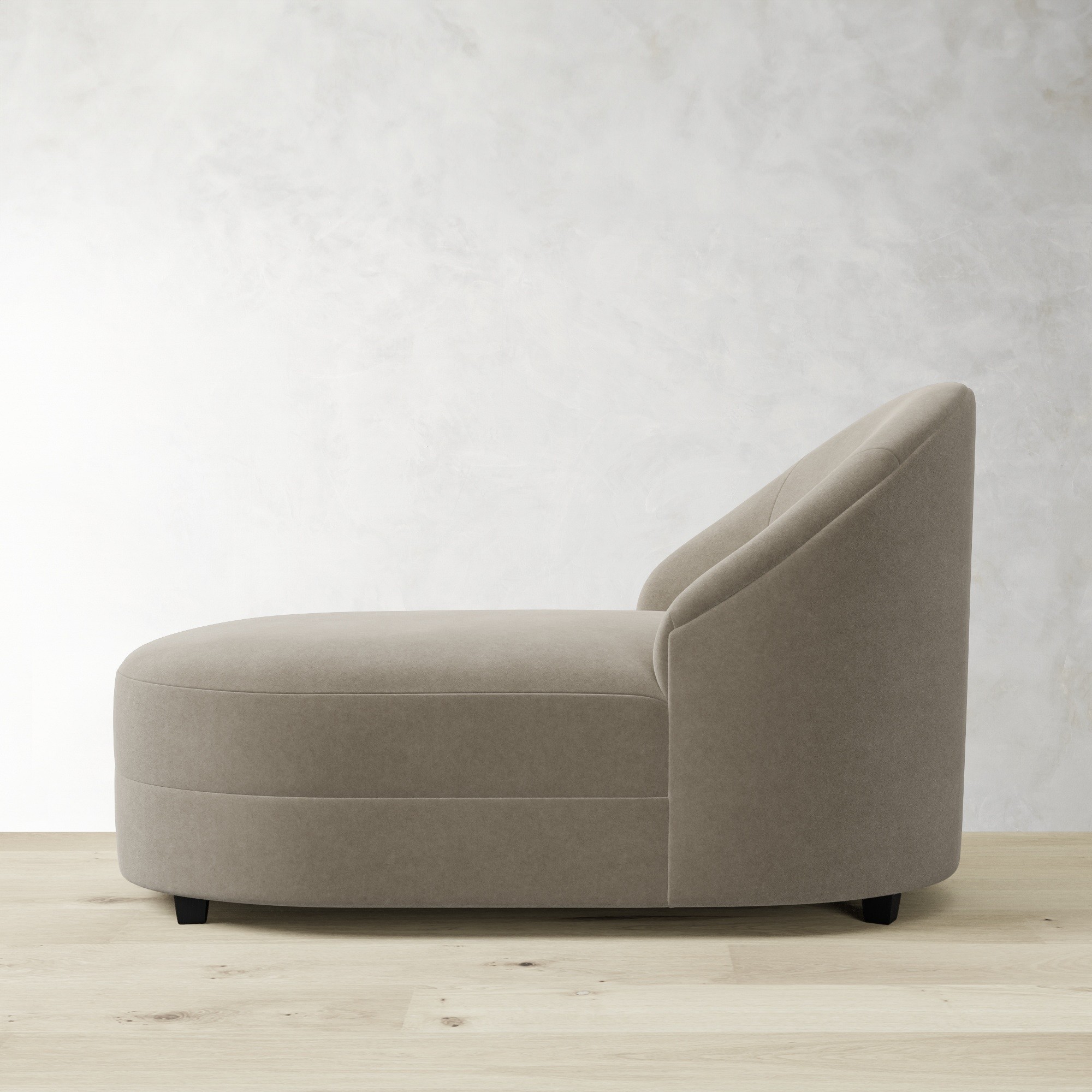 Capri Upholstered Stand Alone Chaise (60