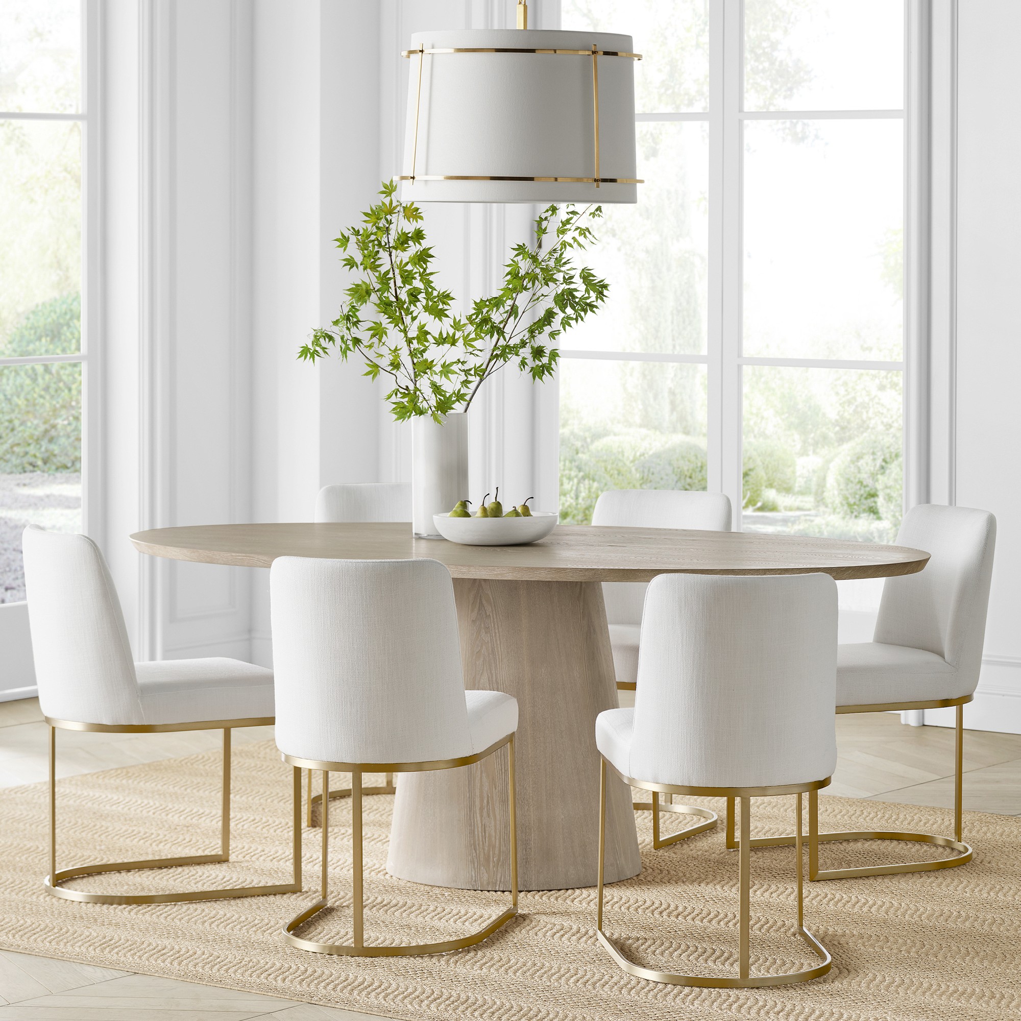 Tioga Oval Dining Table (86