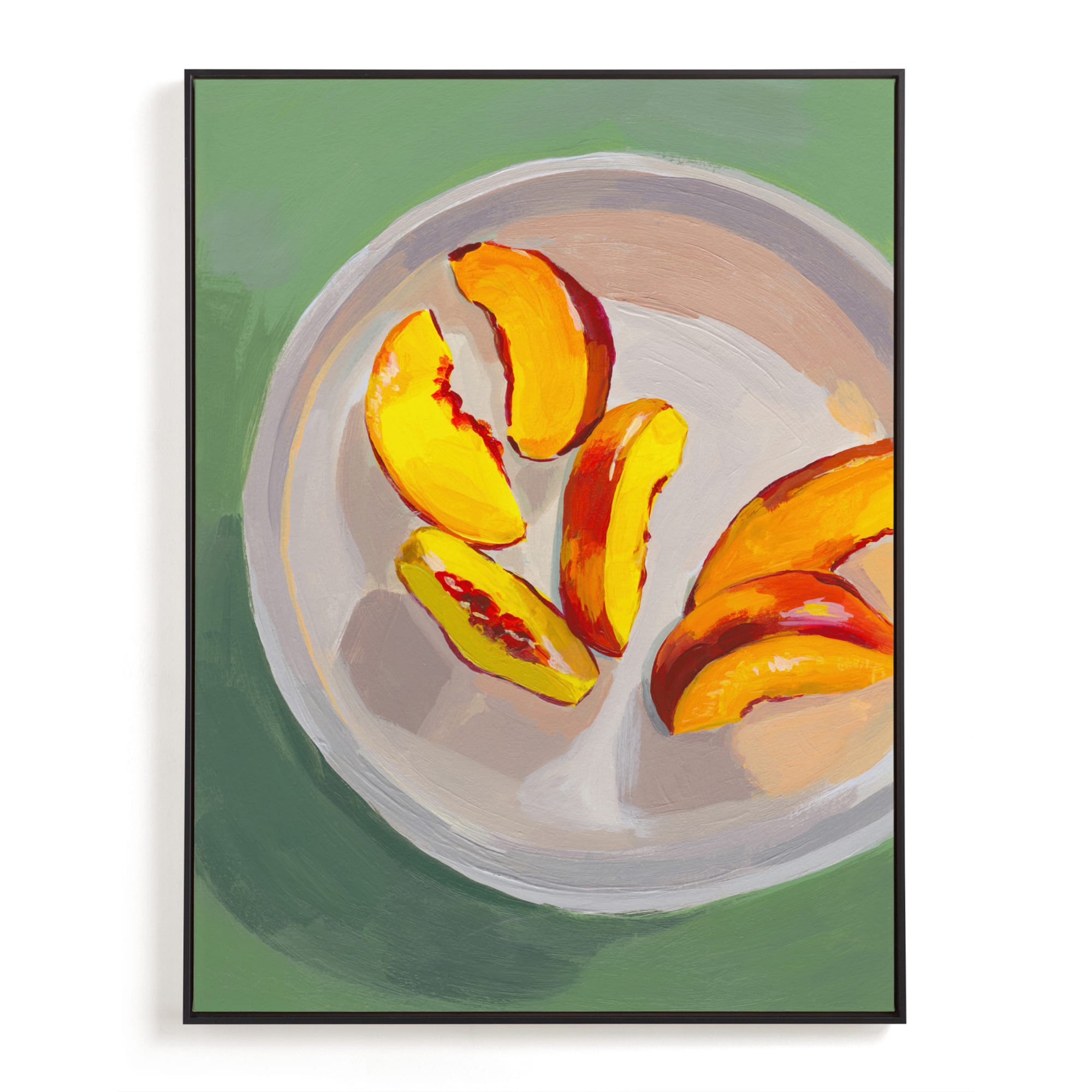 Peaches Limited Edition Kitchen Art by Minted
