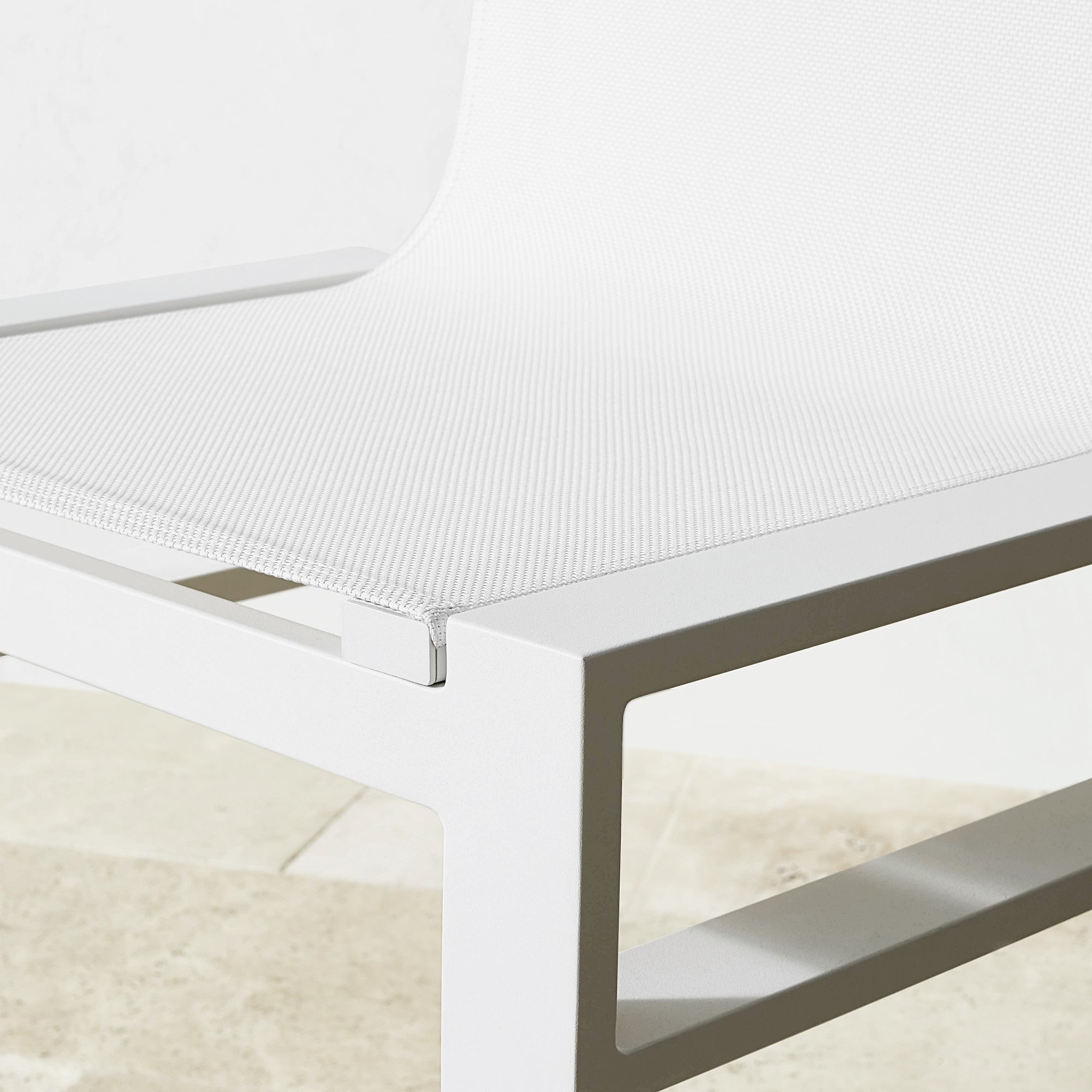 Santa Barbara Outdoor Metal Bar Stool