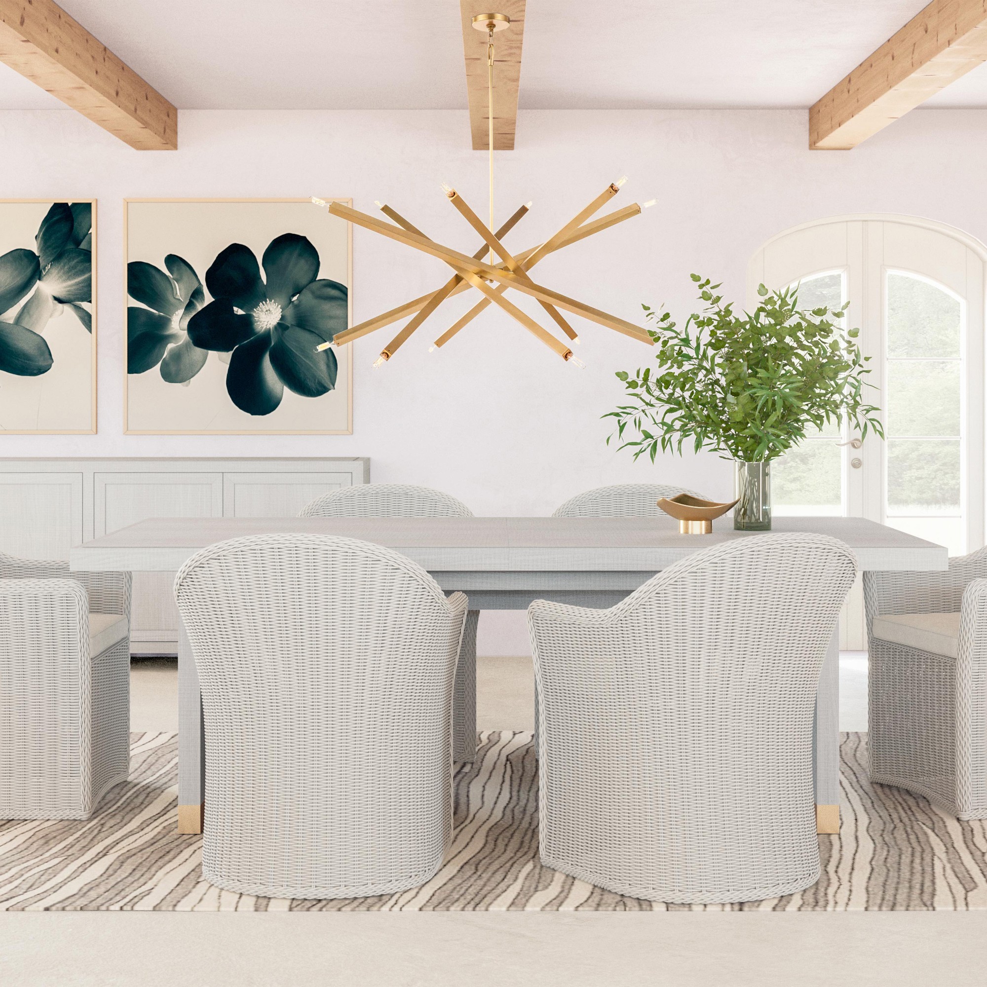 Majorca Extendable Rectangular Dining Table (88