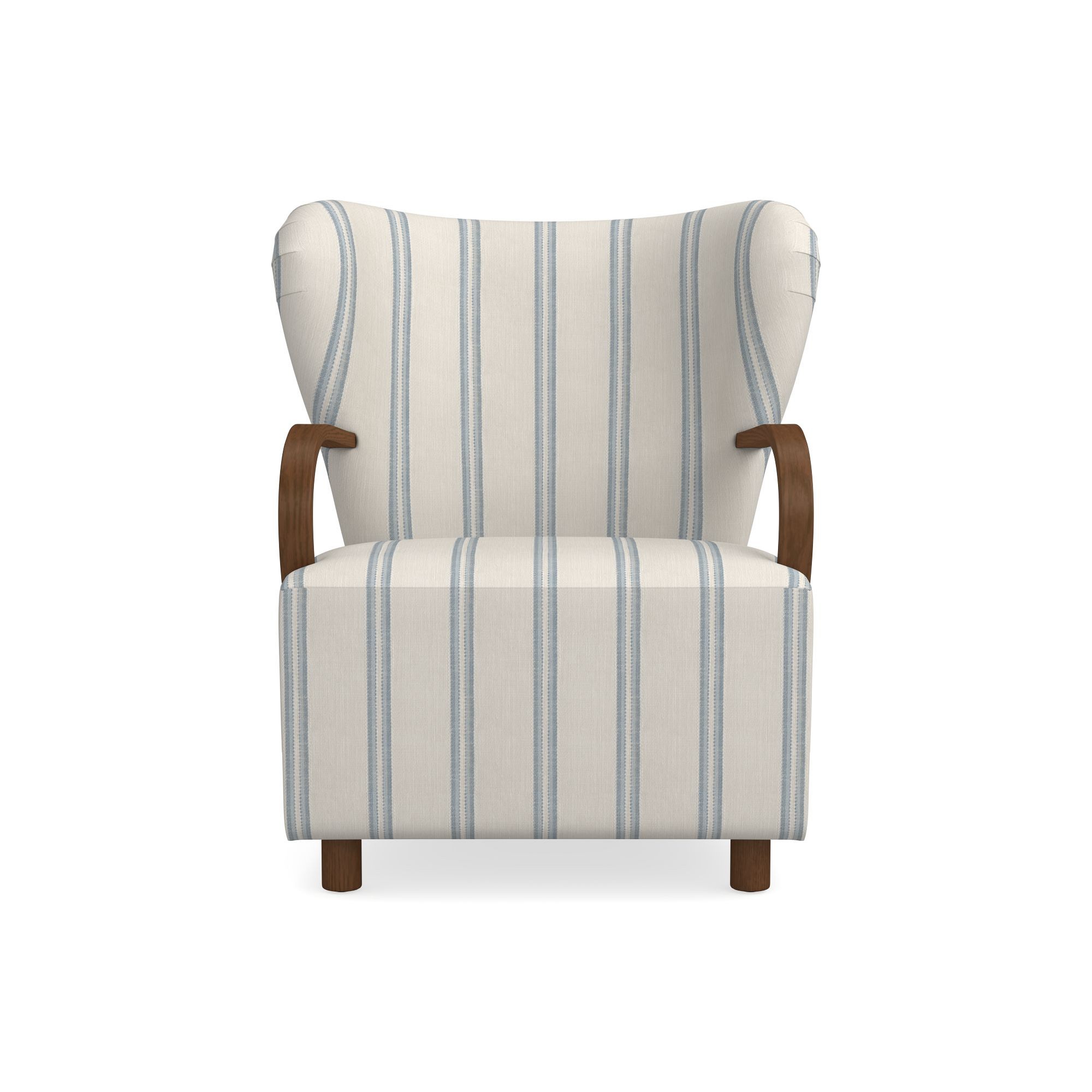 Corban Bentwood Upholstered Occasional Chair