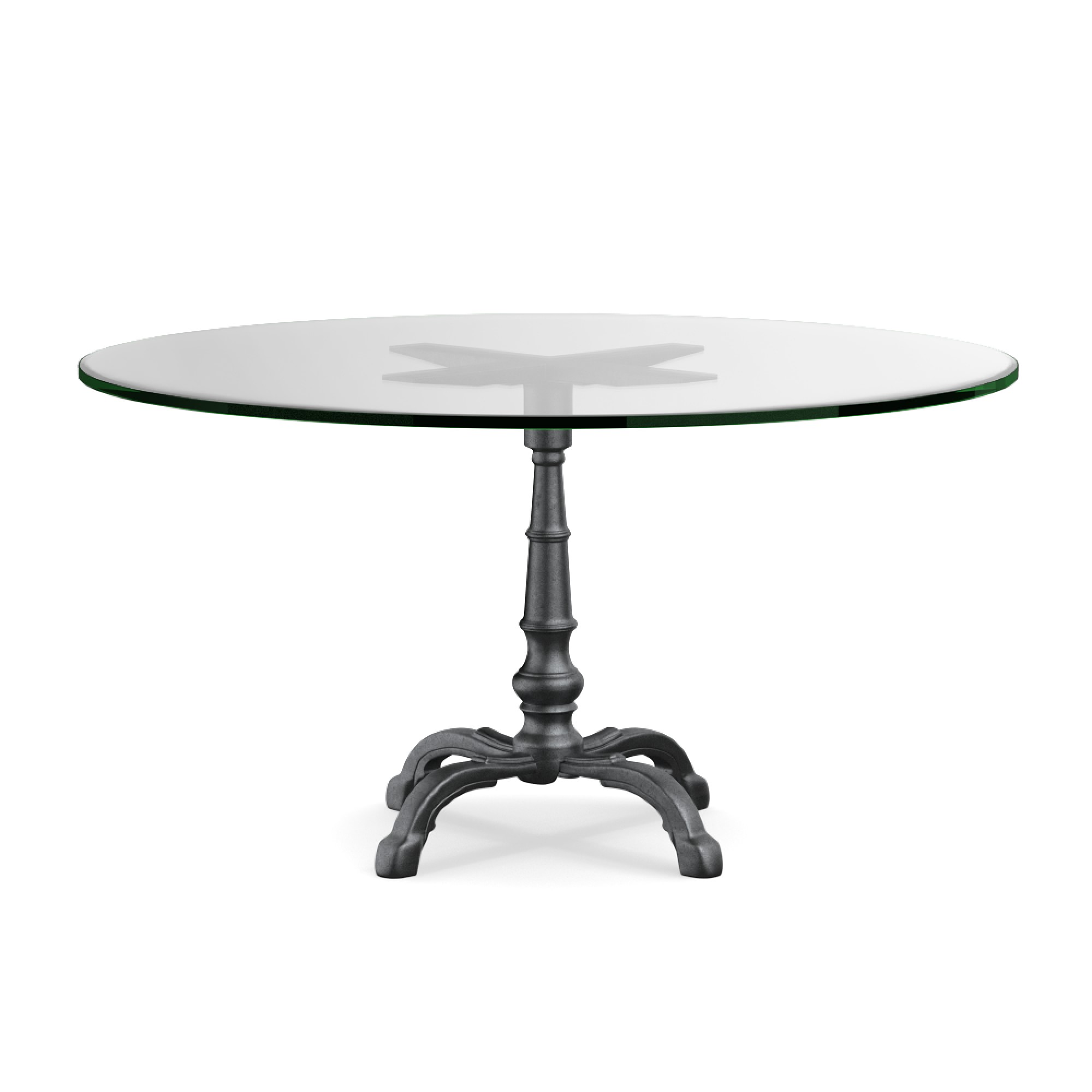 La Coupole Round Iron Bistro Table (42