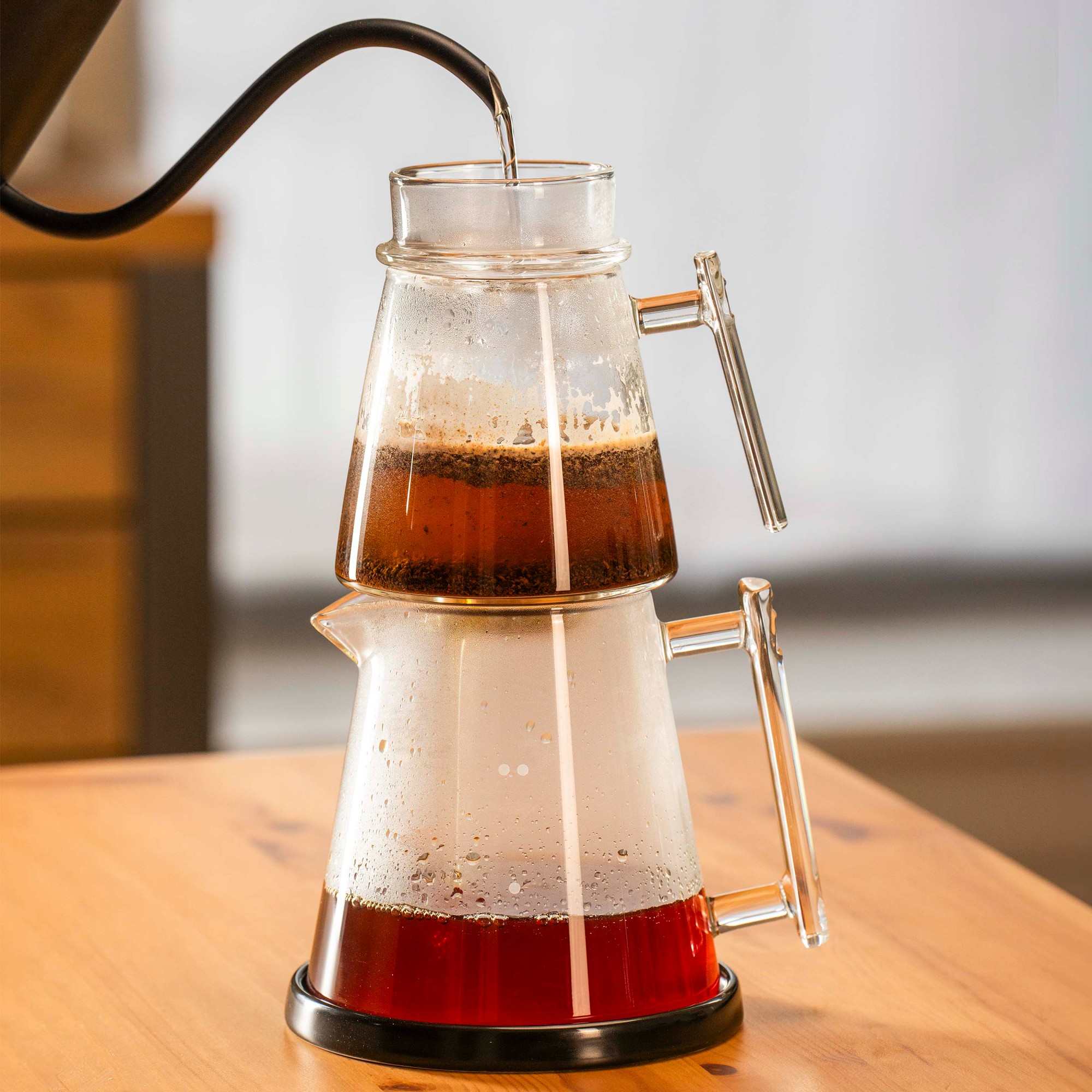 Pure Over Glass Pour-Over XL Coffee Brew Kit