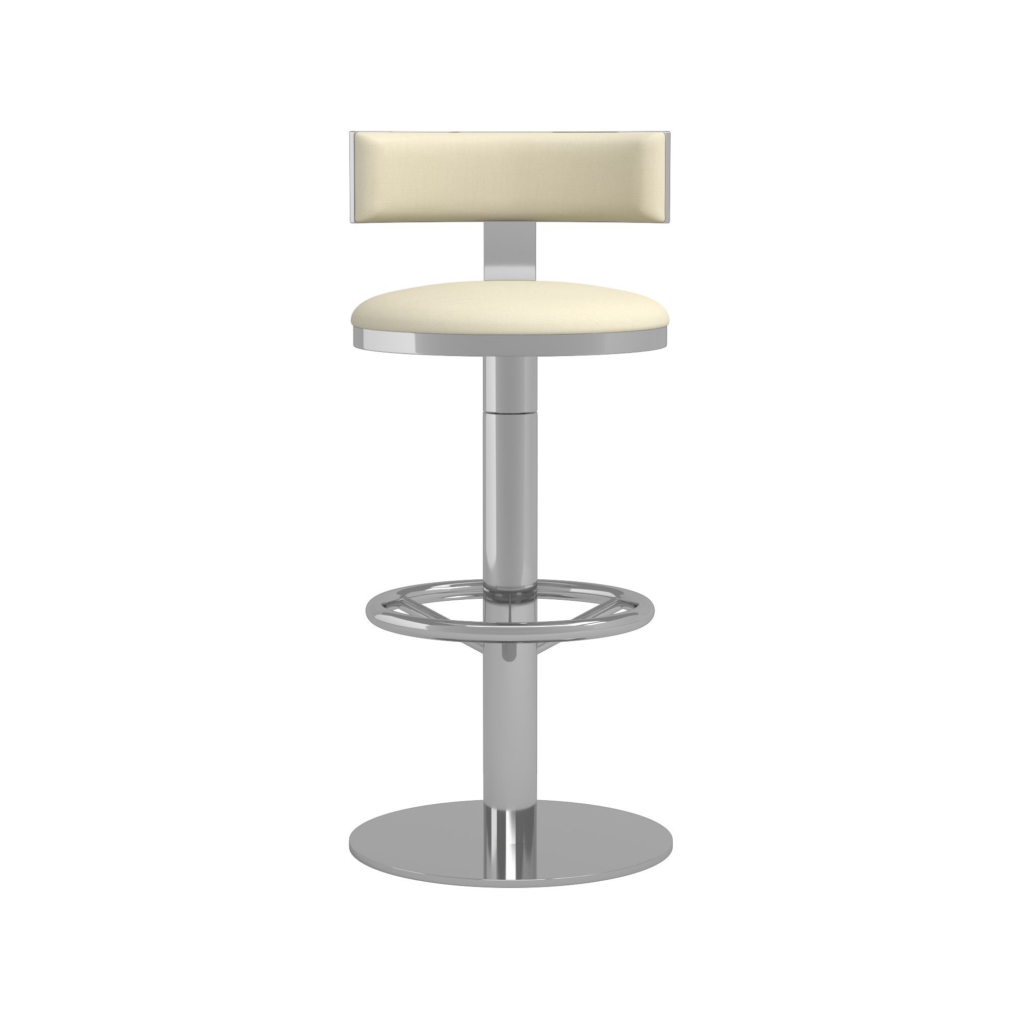 Larkin Upholstered Pedestal Counter & Bar Stool