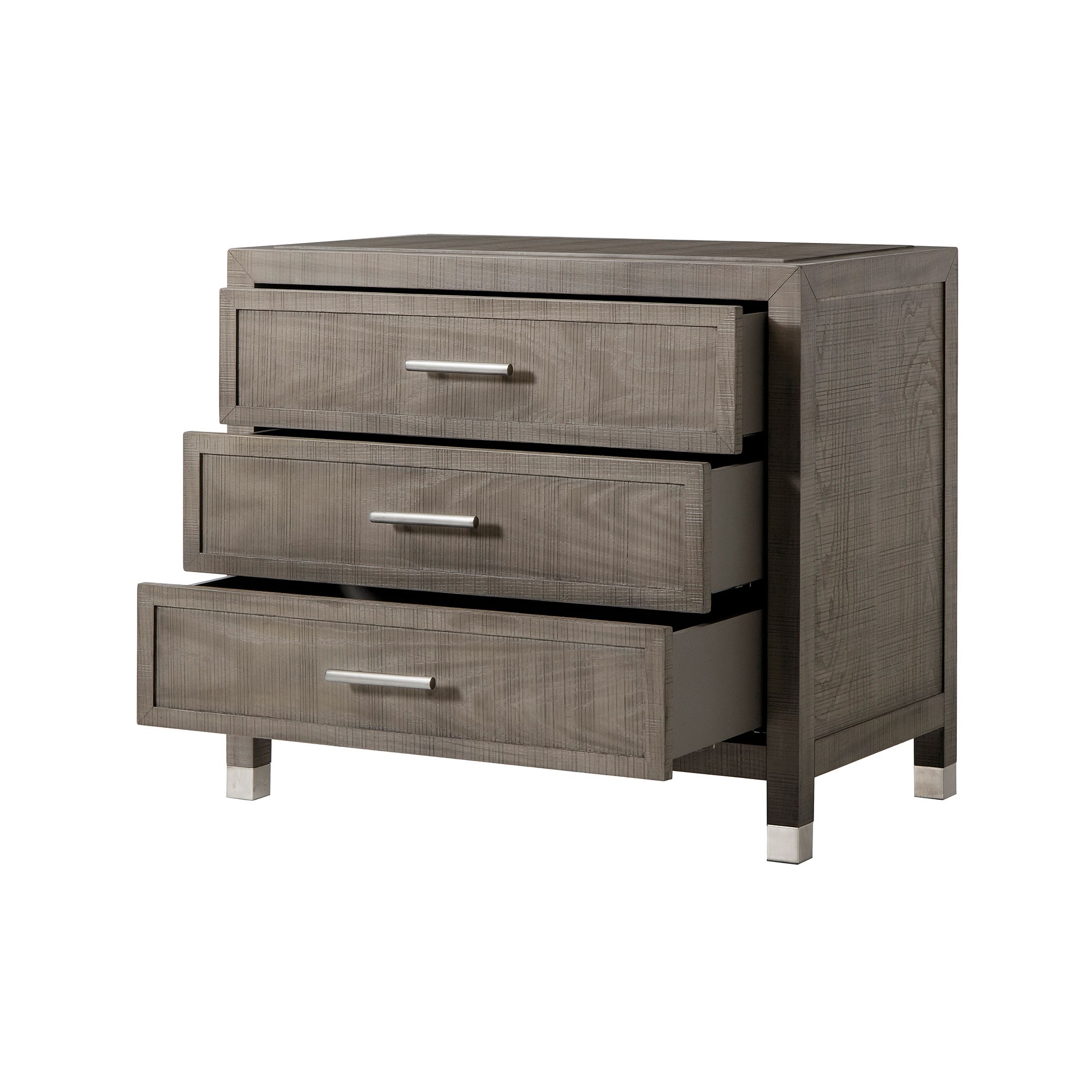 Majorca 3-Drawer Nightstand (34