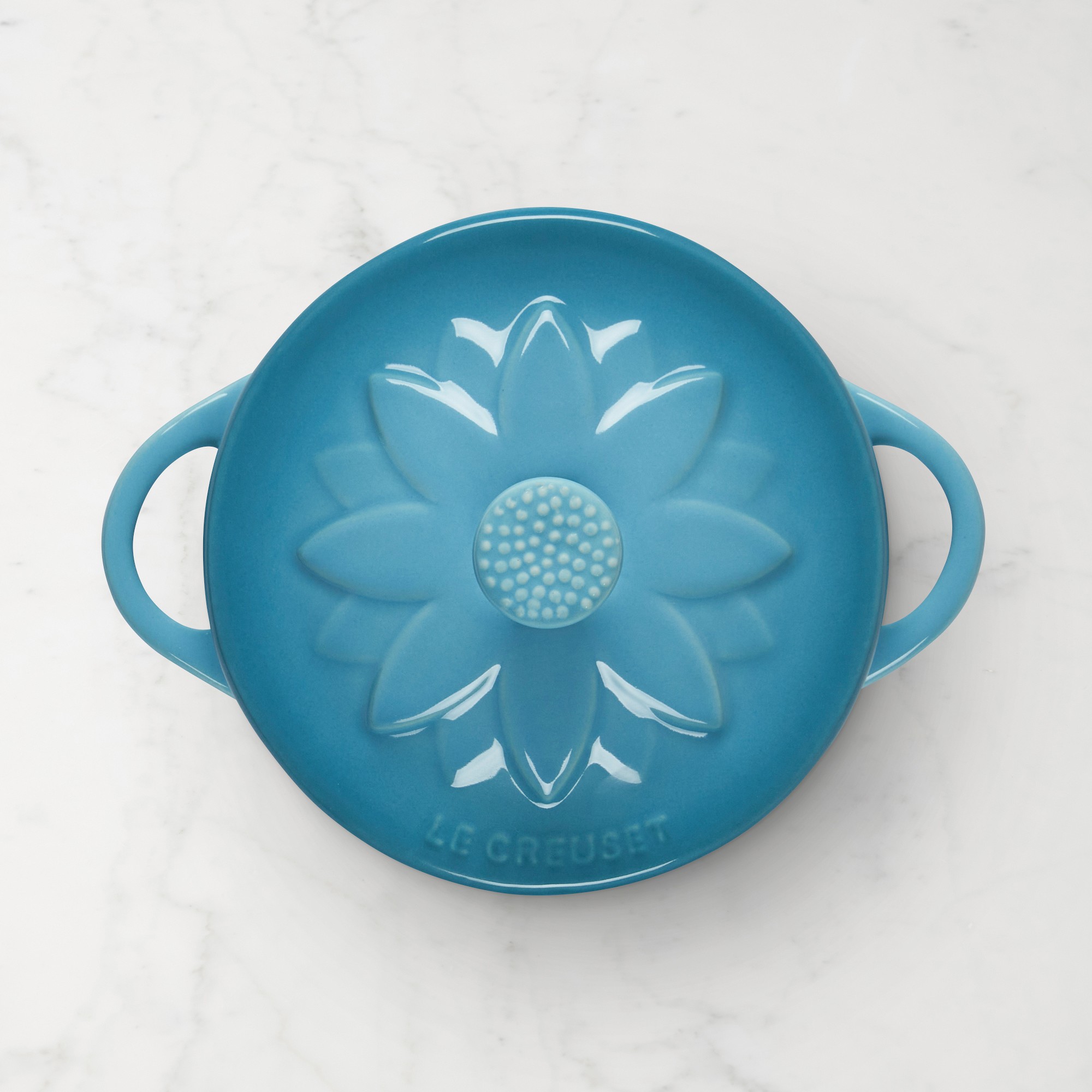 Le Creuset Stoneware Mini Round Flower Cocotte