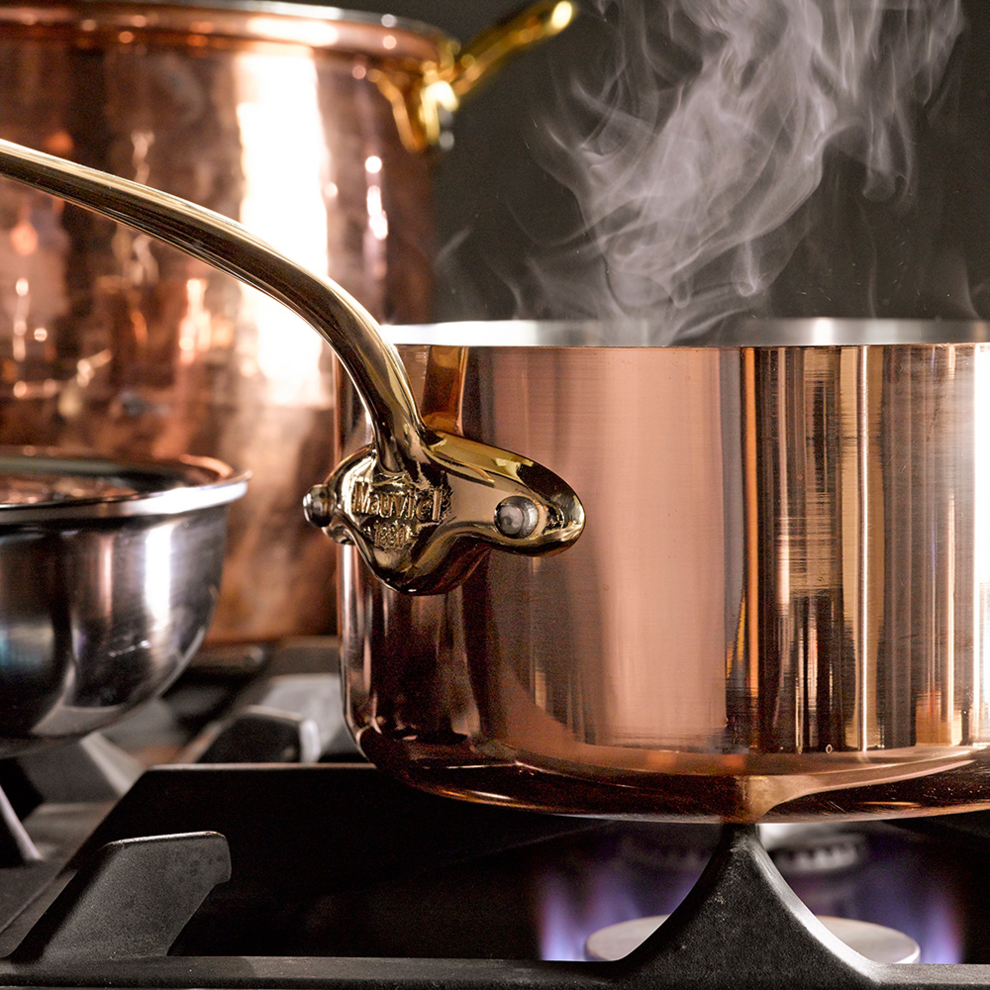 Mauviel M'150B Copper Saucepan