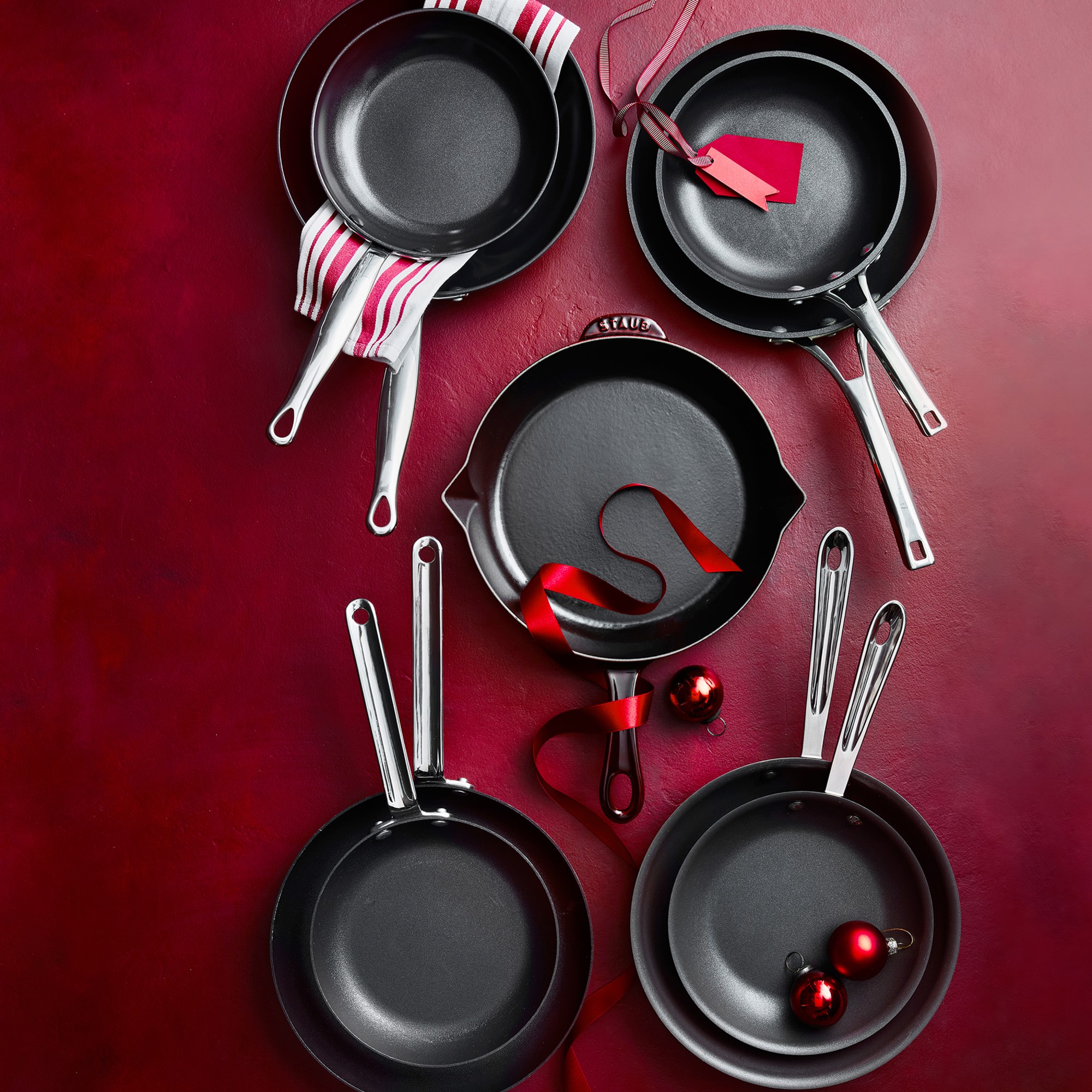 SCANPAN® TechnIQ Nonstick Fry Pan Set