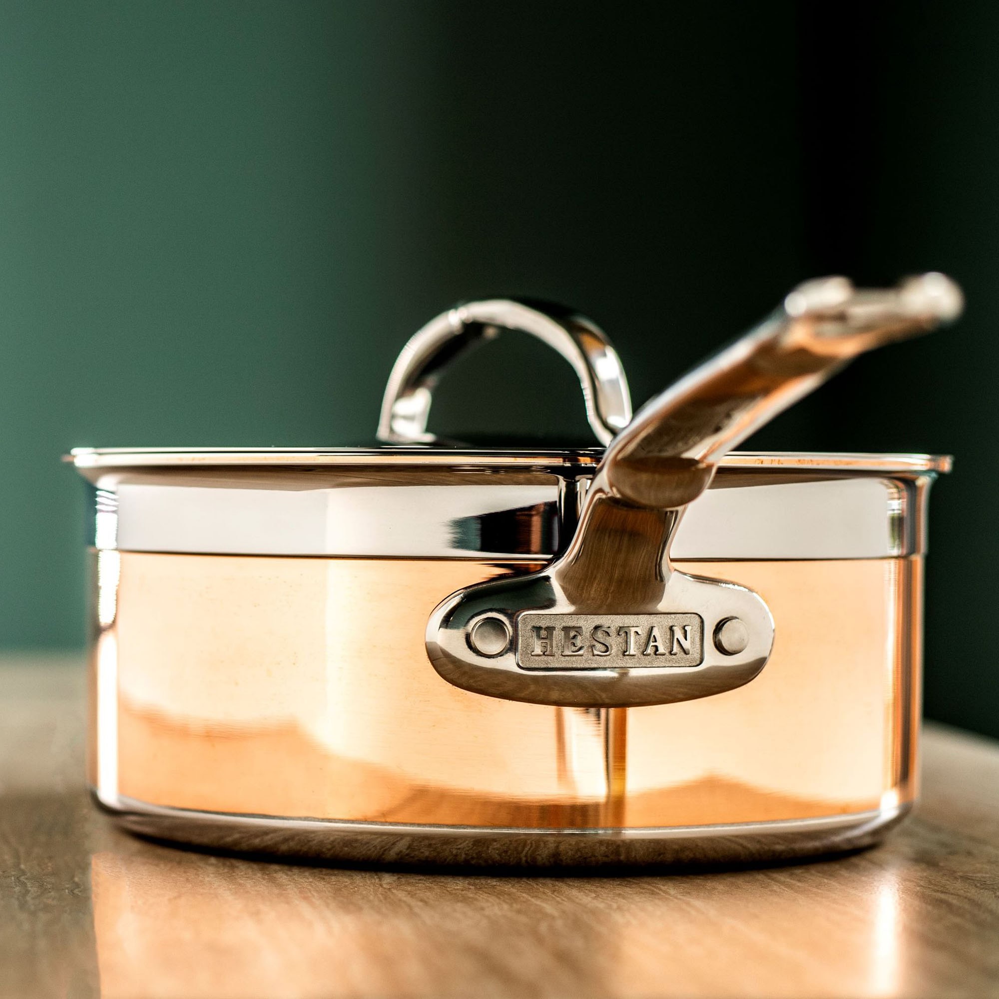 Hestan CopperBond Covered Saucepan