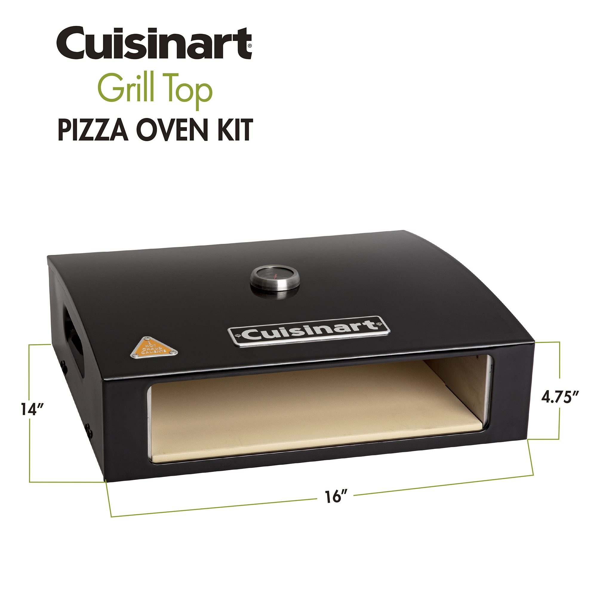 Cuisinart Grill Top Pizza Oven Kit