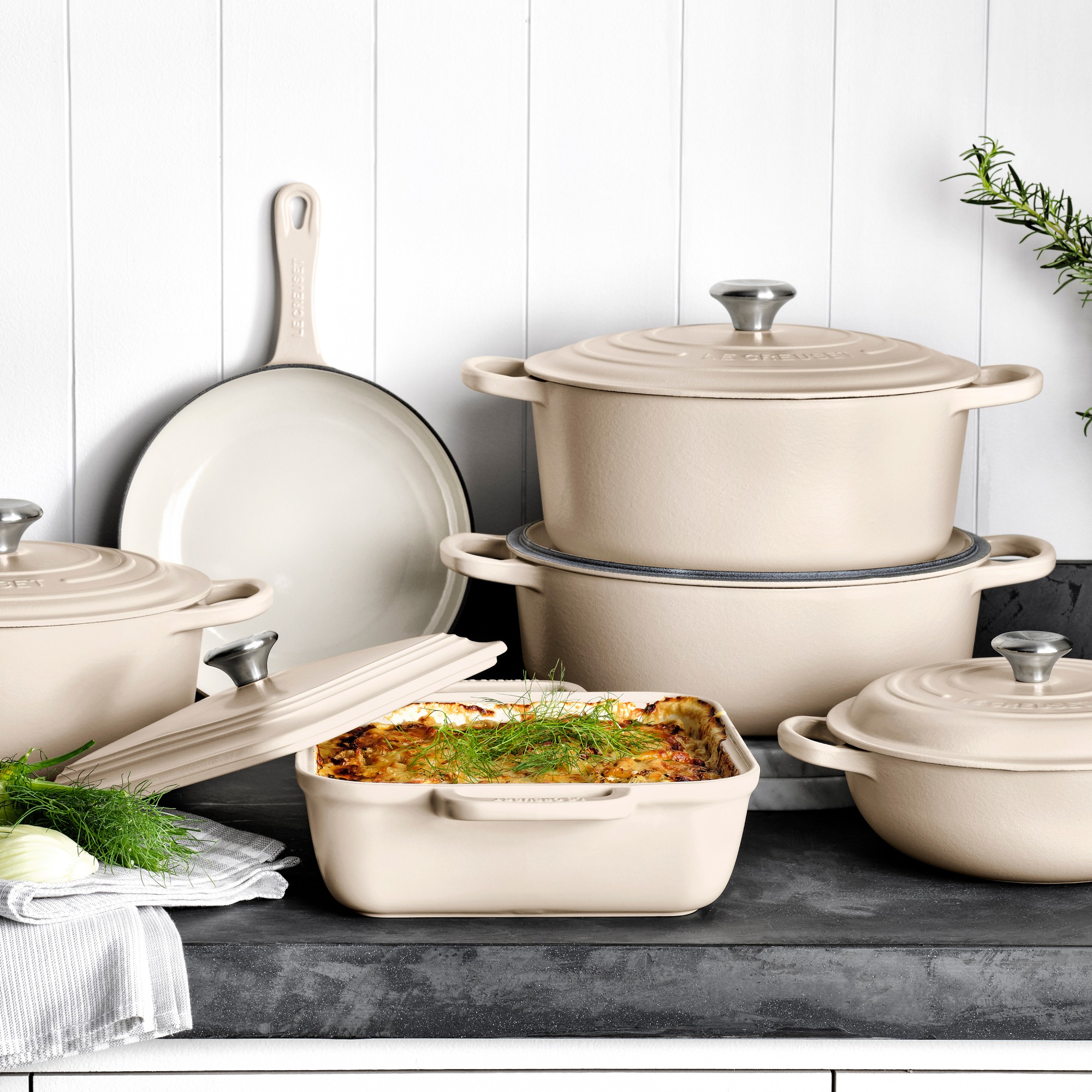 Le Creuset Brioche Collection