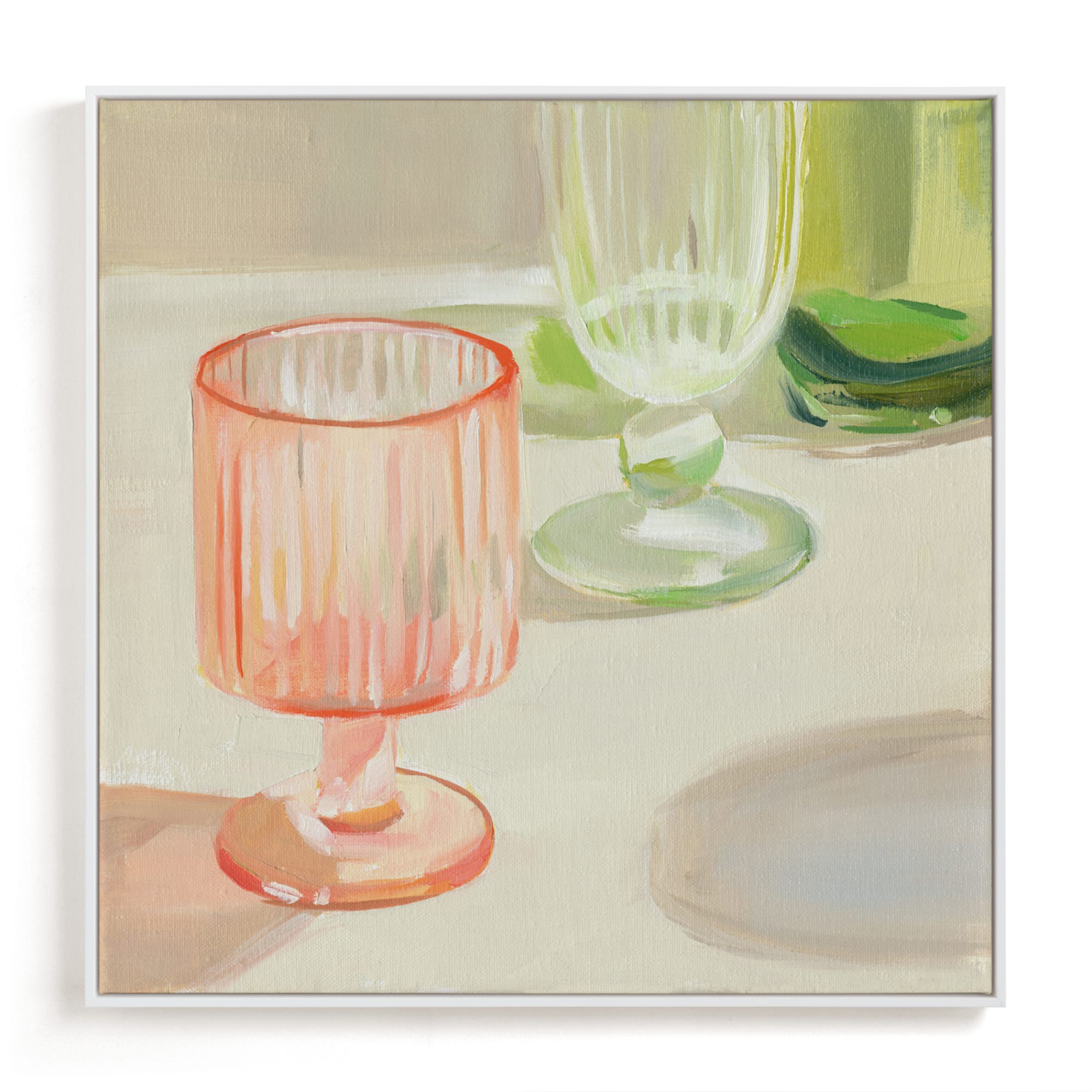 Rainbow Glassware 1 Open Edition Kitchen Art by Minted